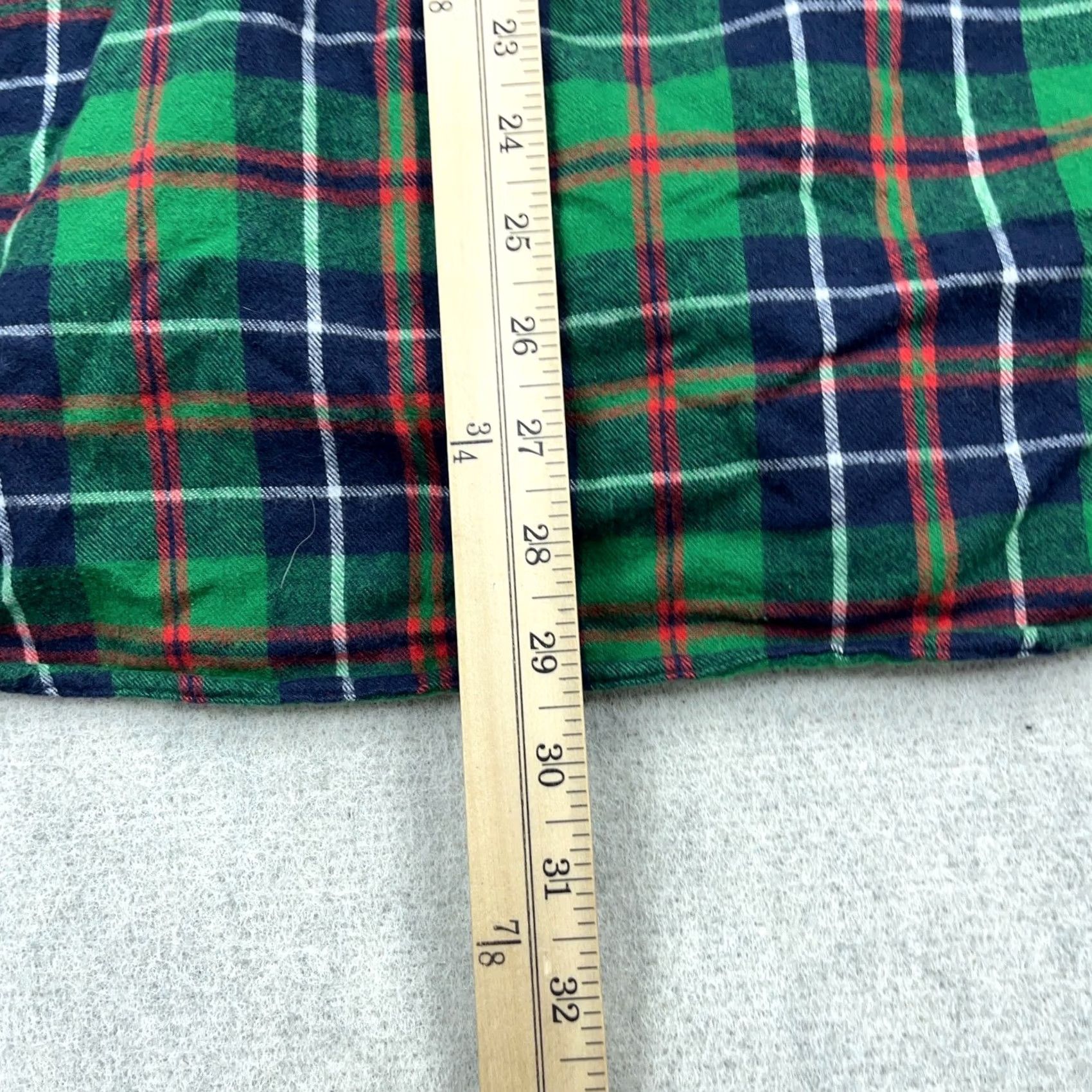 Vintage LL Bean Flannel Shirt Men Medium Green Plaid Traditional Fit Button Up Camp B2 Size US M / EU 48-50 / 2 - 5 Thumbnail