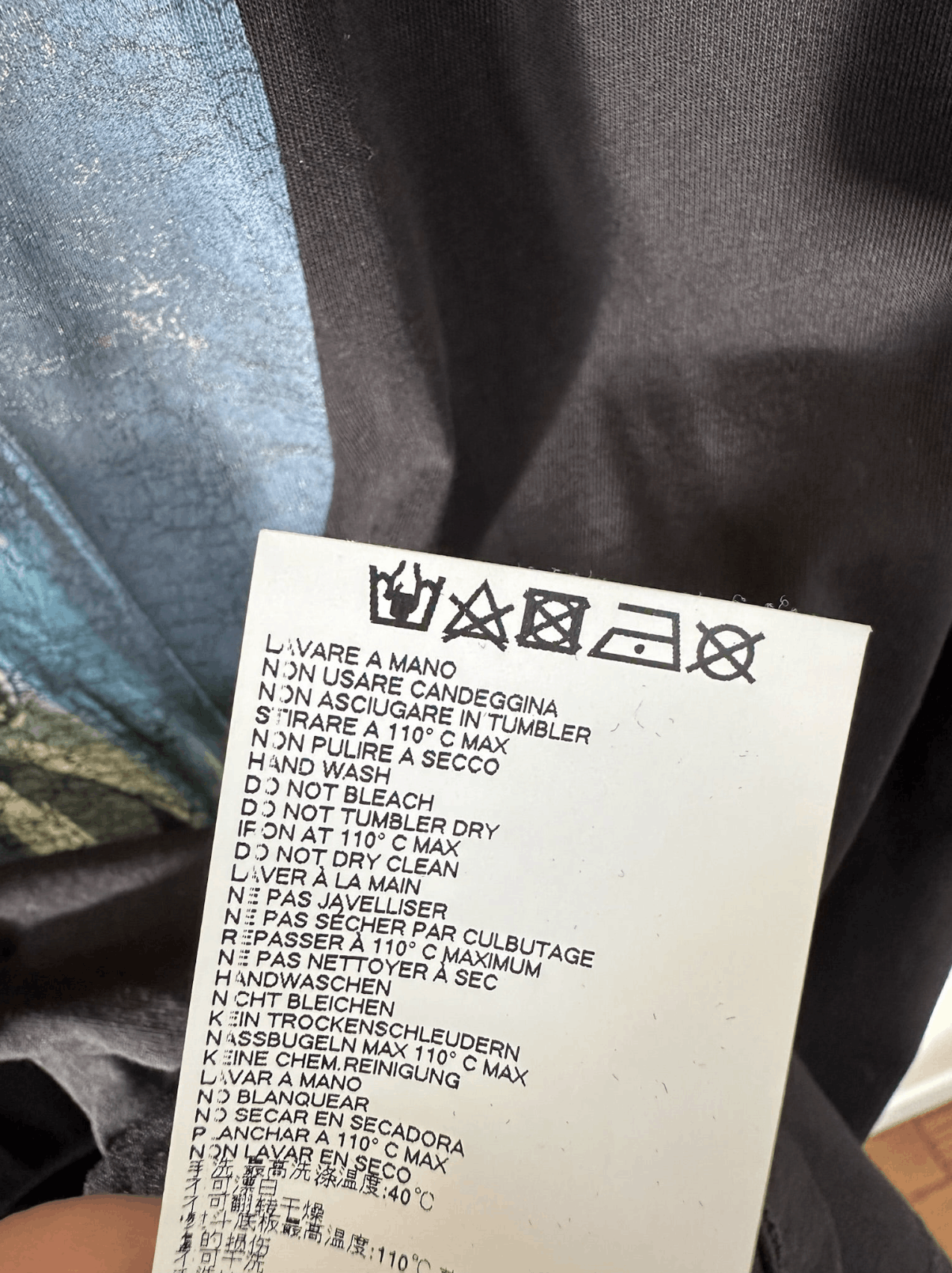 Maison Margiela Maison Margiela Black Pladius t-shirt Size US XL / EU 56 / 4 - 10 Thumbnail