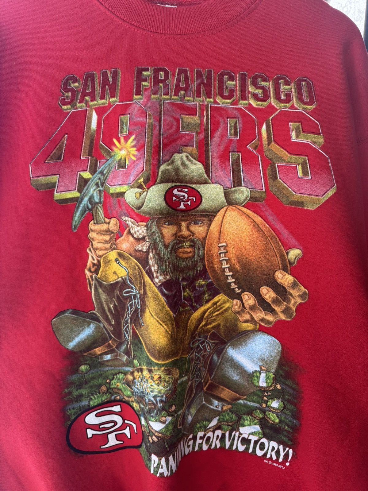 Salem Sportswear ‘94 Salem Sportswear San Francisco 49ers Graphic Crewneck Size US XL / EU 56 / 4 - 2 Thumbnail