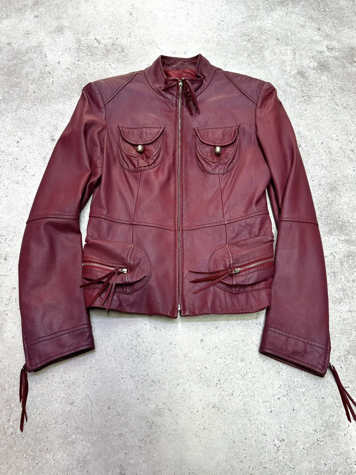 Junya Watanabe Vintage Real Leather Multi-pocket Jacket Size US S / EU 44-46 / 1 - 1 Thumbnail