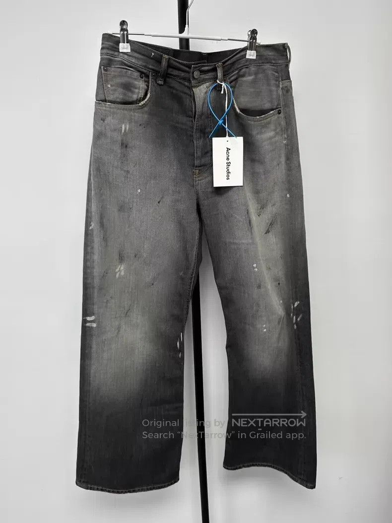Acne Studios Acne Studios 1981 Washed Low Rise Wide Leg Jeans Size US 30 / EU 46 - 1 Thumbnail