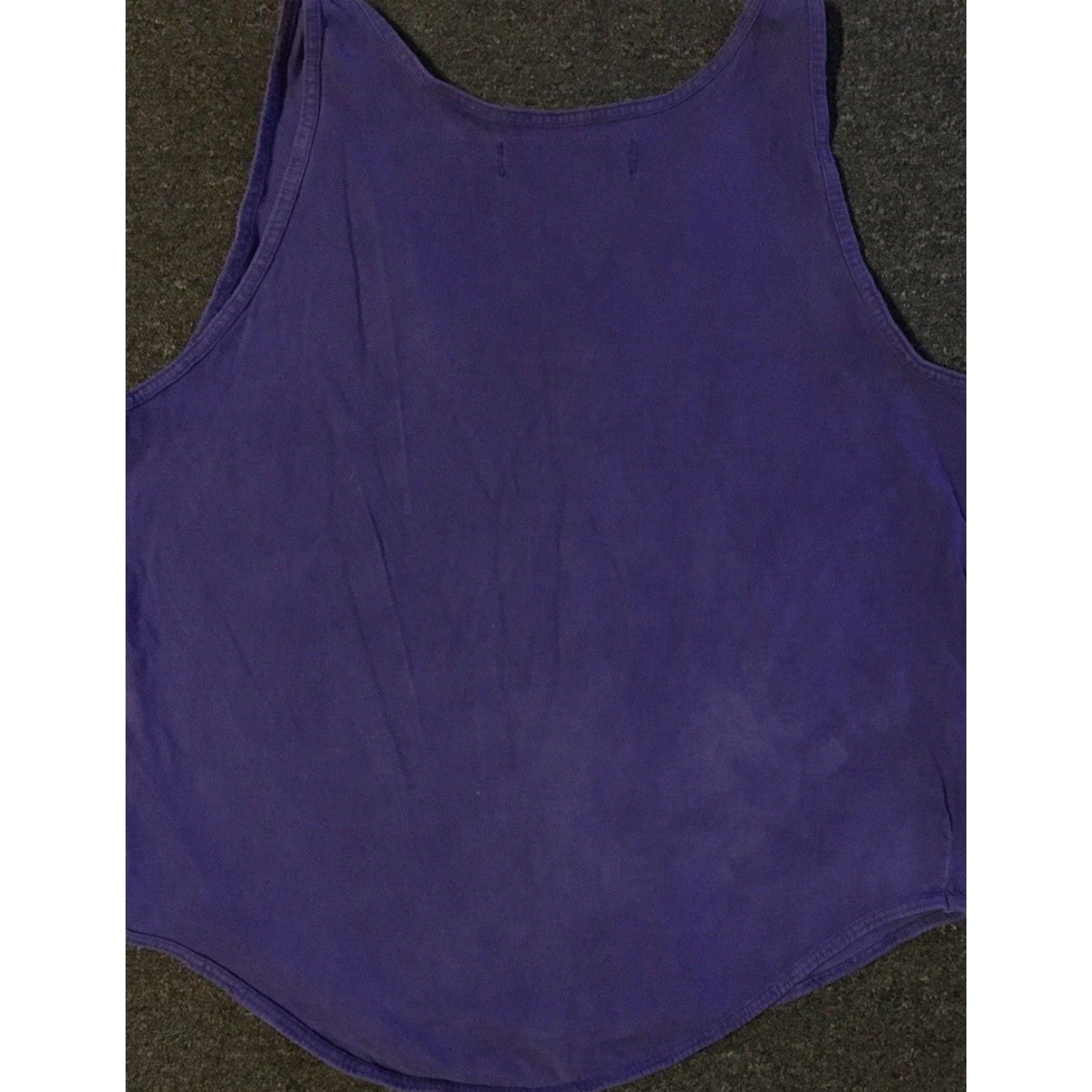 Vintage VINTAGE B.U.M. Equipment Tank Top Shirt M Purple 90s Surf Grunge Hip Hop Vaporwave Ocean Beach USA Mens Graphic Tee) Size US M / EU 48-50 / 2 - 7 Thumbnail
