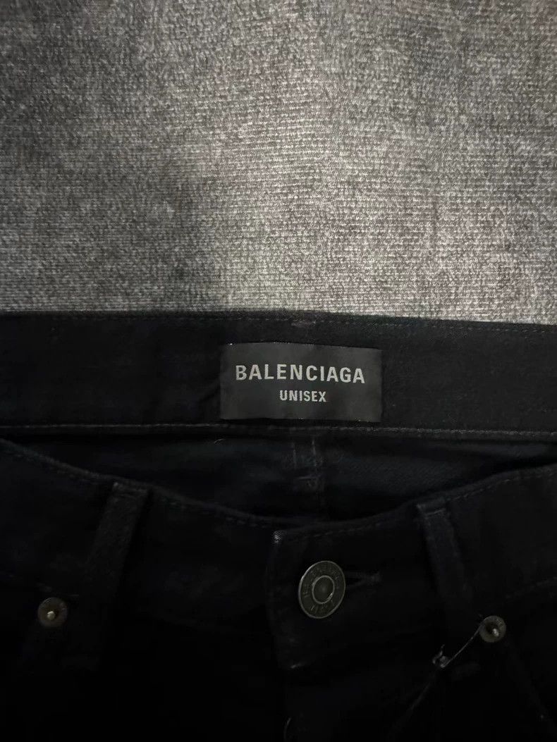 Balenciaga Balenciaga size XS Double waist stitching to make old dama Size US 27 - 3 Thumbnail