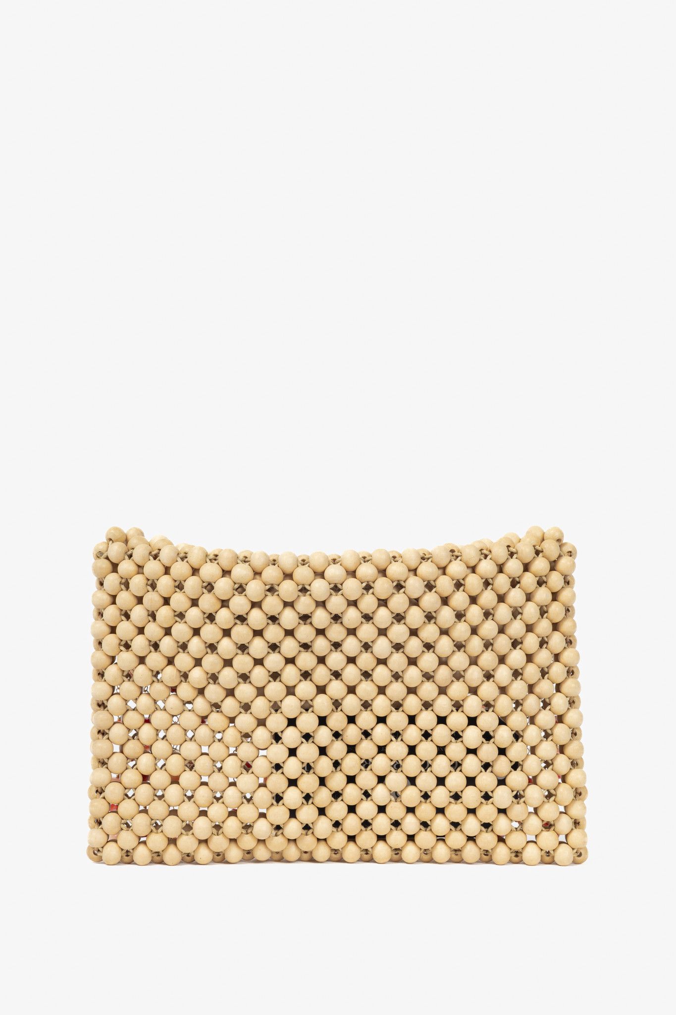 Other Rosantica Aquila Beige Wood-Bead Dangling-Resin Crossbody Size ONE SIZE - 4 Thumbnail