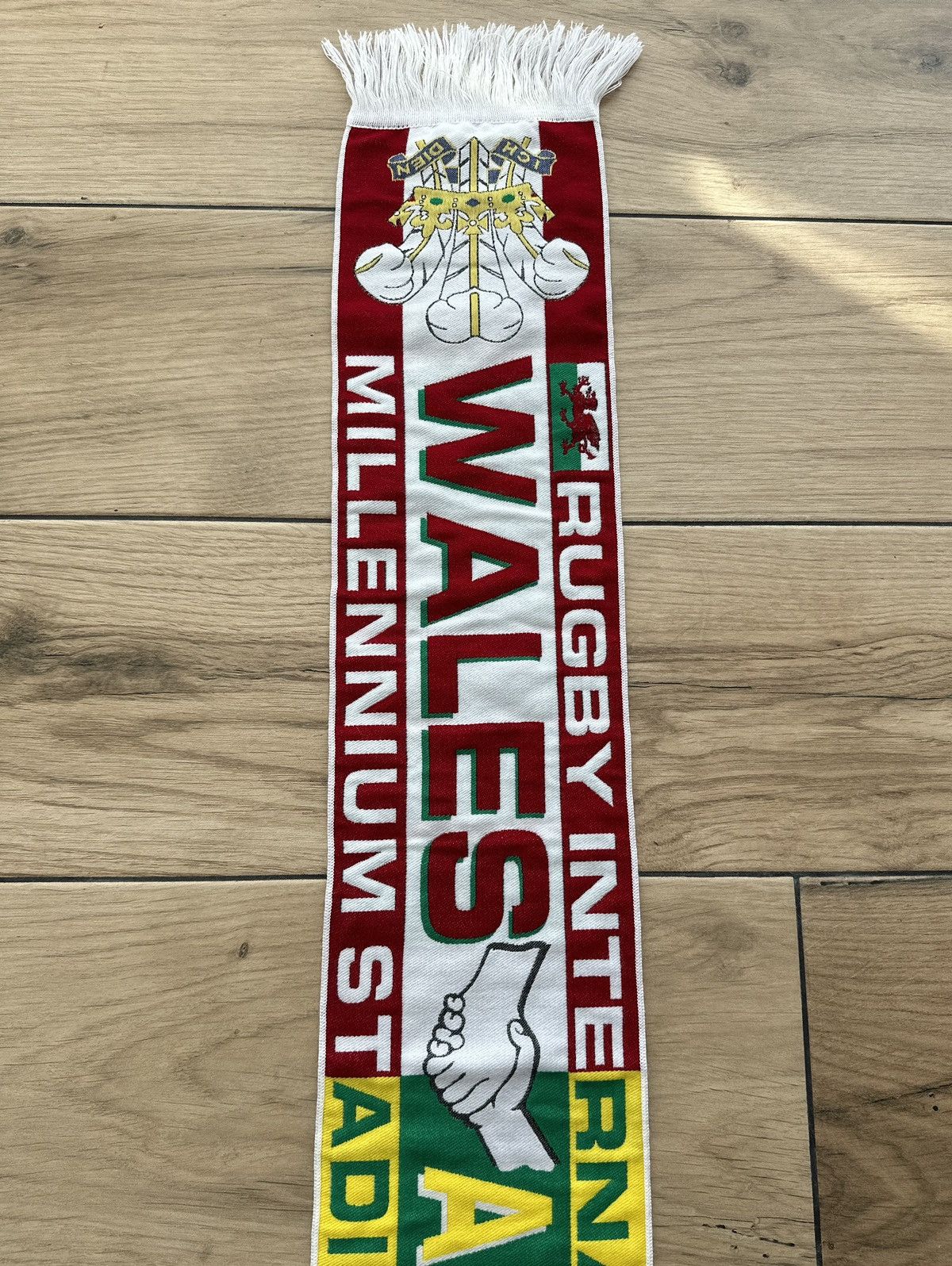 Vintage Wales vs Australia 2012 Vintage Rugby Teams Scarf Size ONE SIZE - 3 Thumbnail