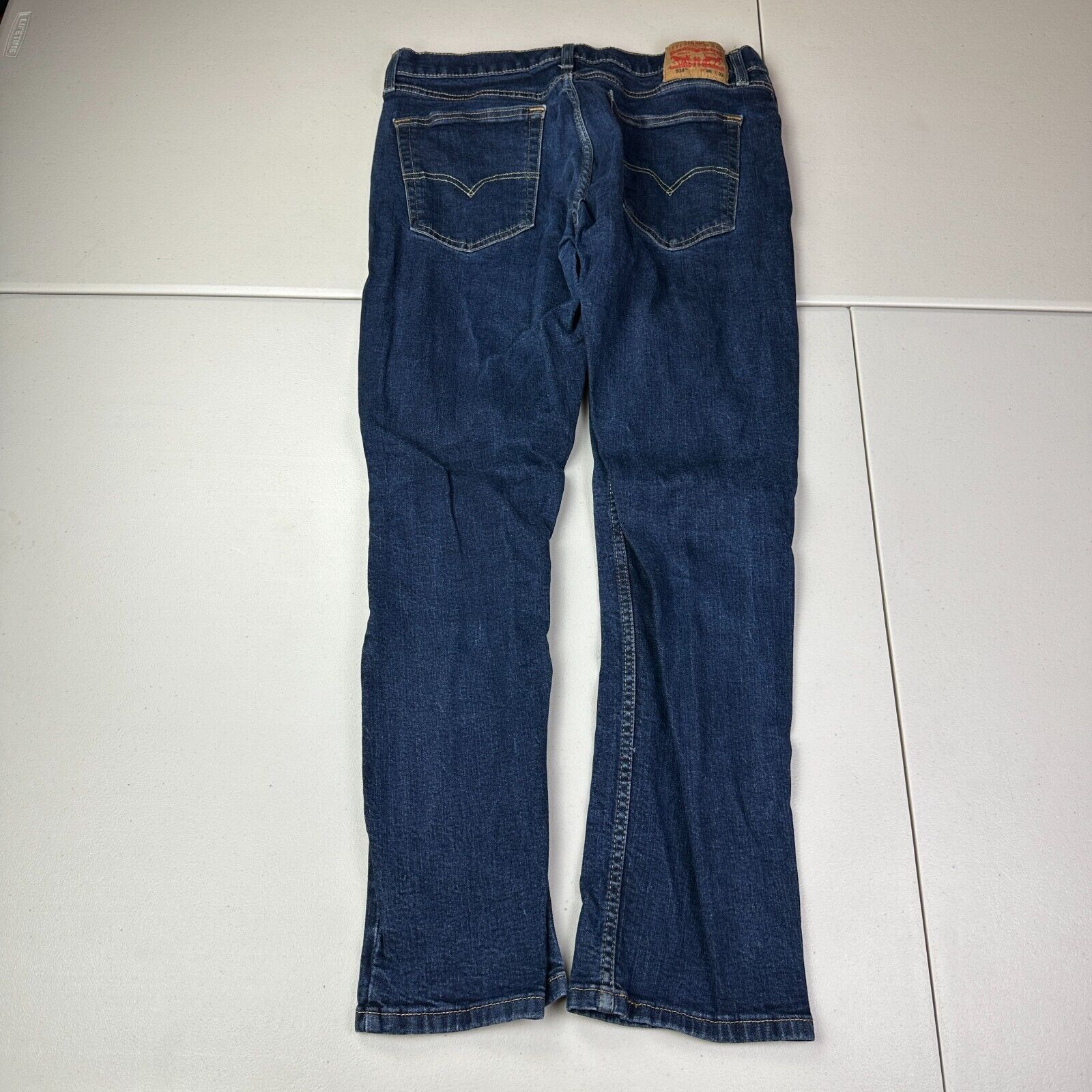 Levi's Levi's 514 Mens Jeans Regular Straight Mid Rise Size (34x32) Size US 36 / EU 52 - 2 Thumbnail