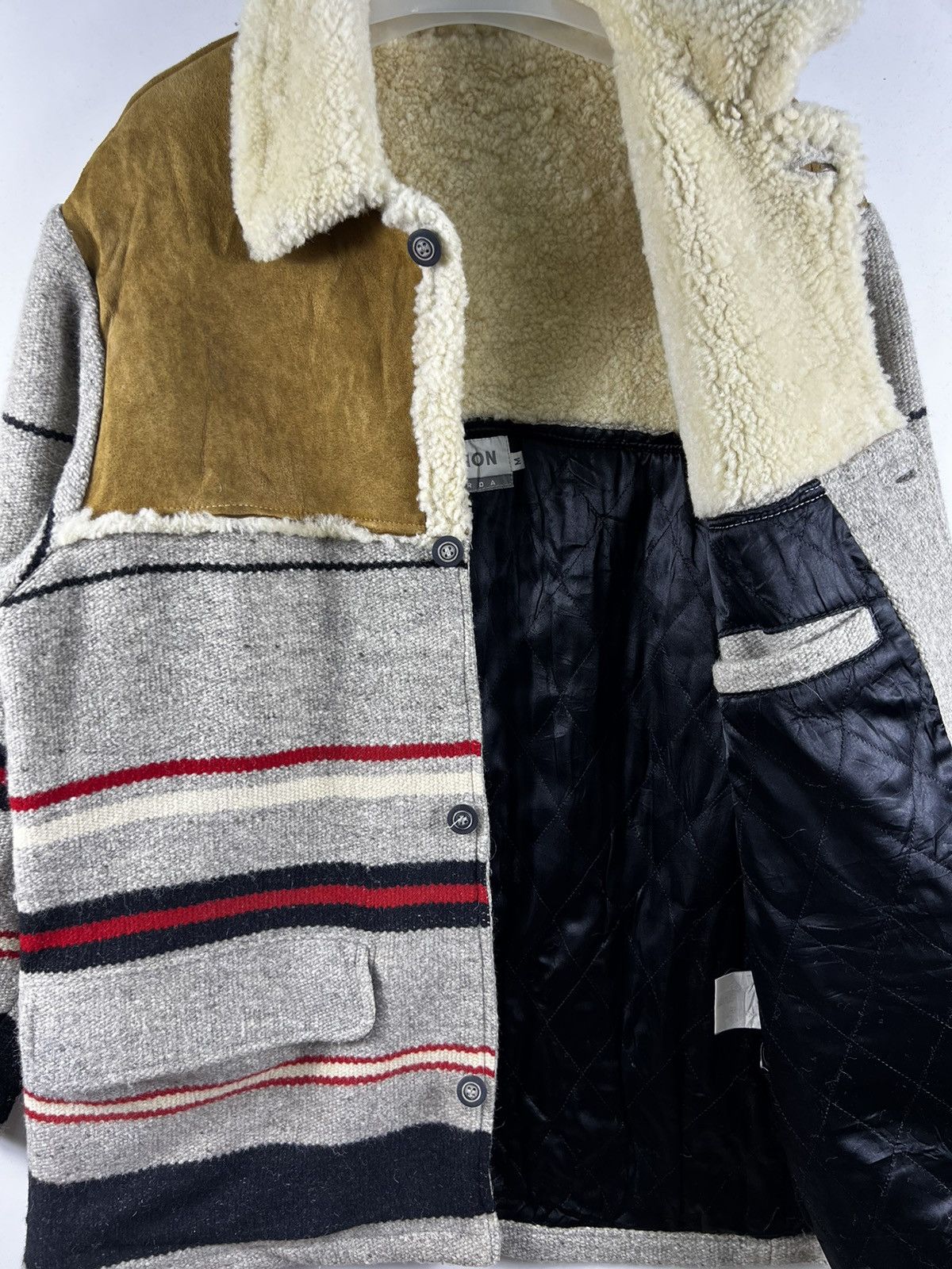 Chevignon 🔥 CHEVIGNON SHEEPSKIN WOOL coat - M Size US M / EU 48-50 / 2 - 6 Thumbnail