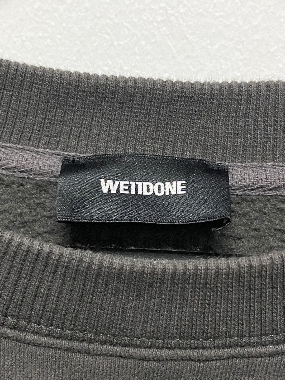 WE11DONE LIKE NEW - WELLDONE FONT SCRIPT MULTI LOGO BOXY FIT Size US XXL / EU 58 / 5 - 5 Thumbnail