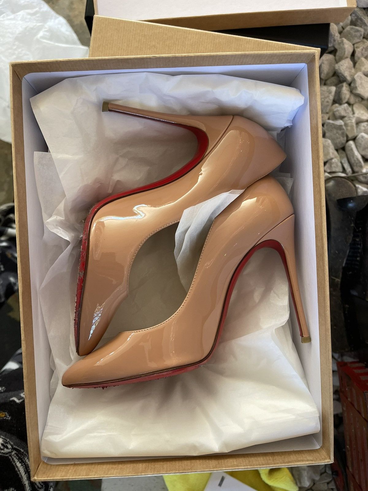 Christian Louboutin Christian Louboutin Pigalle Follies 100mm Pump Size US 5 / IT 35 - 6 Thumbnail