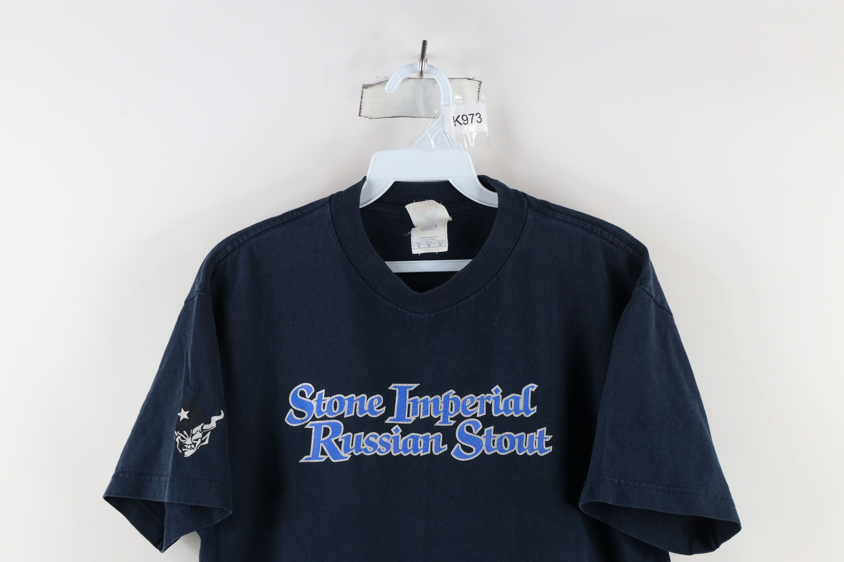 Vintage Vintage Y2K Imperial Russian Stout Short Sleeve T-Shirt Size US M / EU 48-50 / 2 - 2 Thumbnail