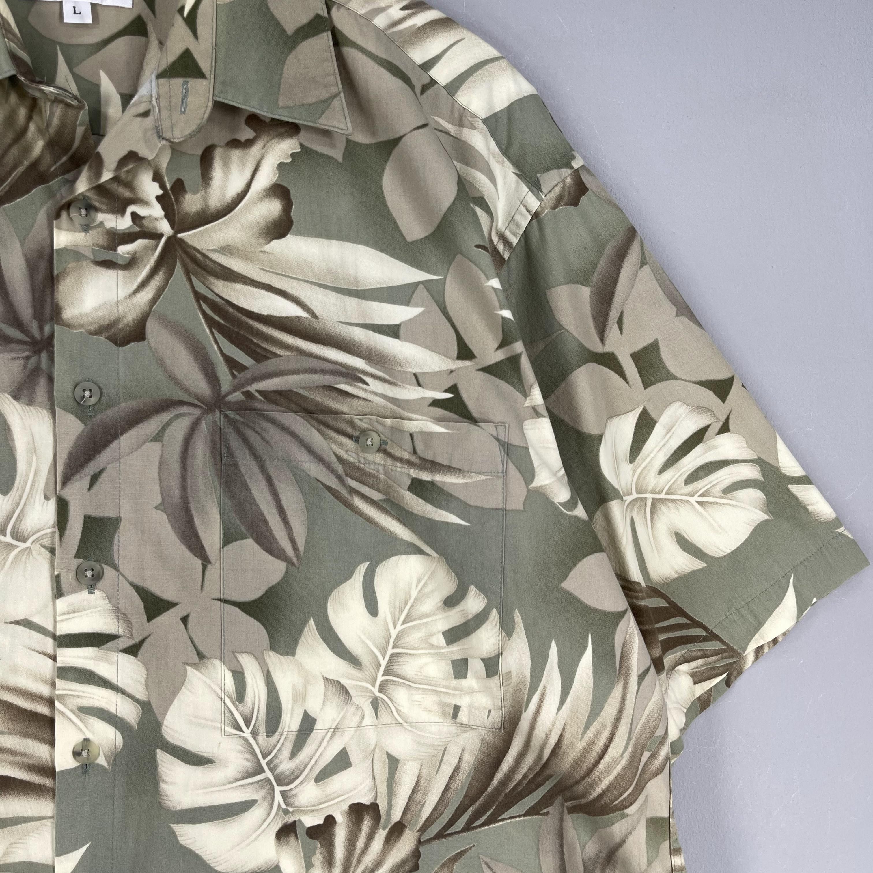 Vintage Vintage PIERRE CARDIN Hawaii Floral Motive Shirt Size US L / EU 52-54 / 3 - 3 Thumbnail