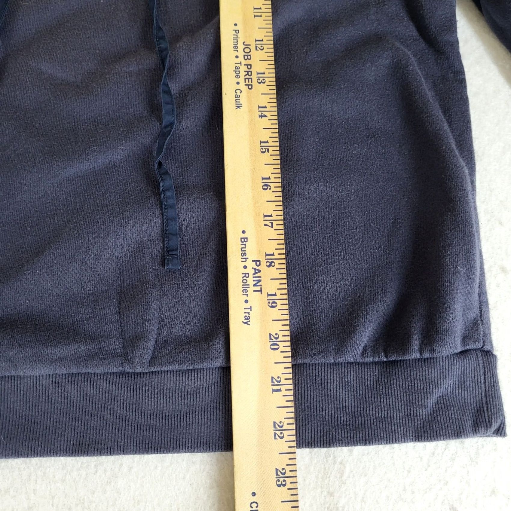 Nation LTD NATION LTD Bonnie Bibbed Women's navy blue cotton Sweatshirt Size L Size L / US 10 / IT 46 - 6 Thumbnail