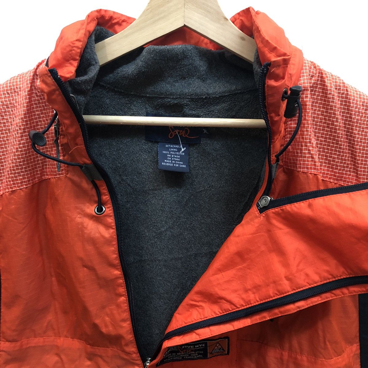 Triple 5 Soul × Vintage Vintage Triple Five Soul Multi-Pockets Tactical Vest Hip Hop Size US XL / EU 56 / 4 - 7 Thumbnail