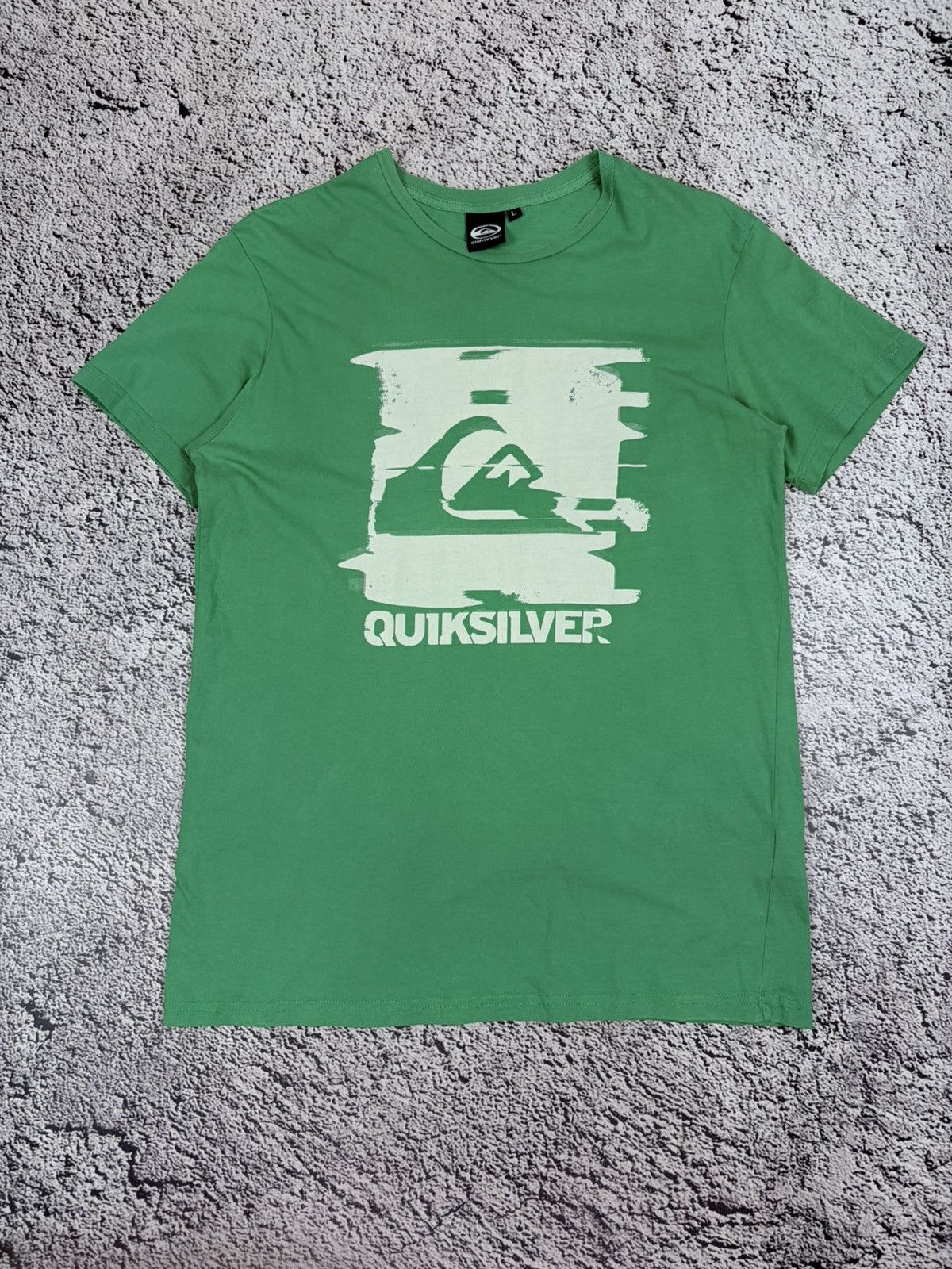 Quiksilver Vintage Quiksilver Logo Green T-Shirt Skater Surf Y2K L Size US L / EU 52-54 / 3 - 1 Thumbnail
