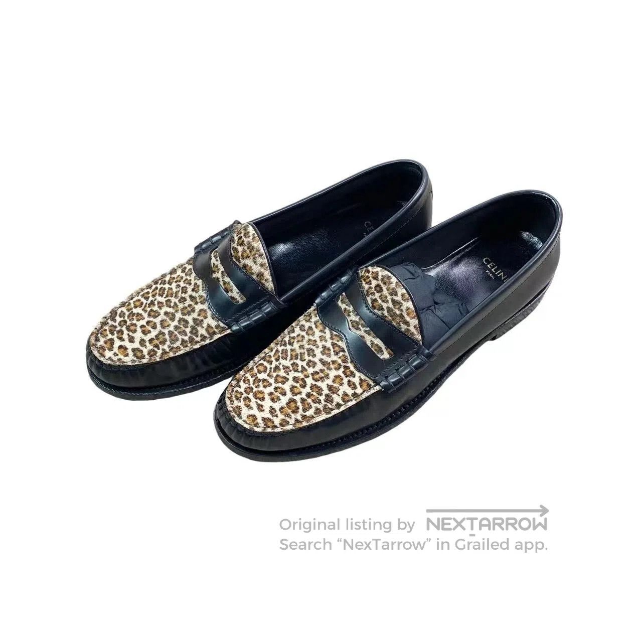 Celine Celine Leopard print loafers| Size US 8.5 / IT 38.5 - 1 Thumbnail