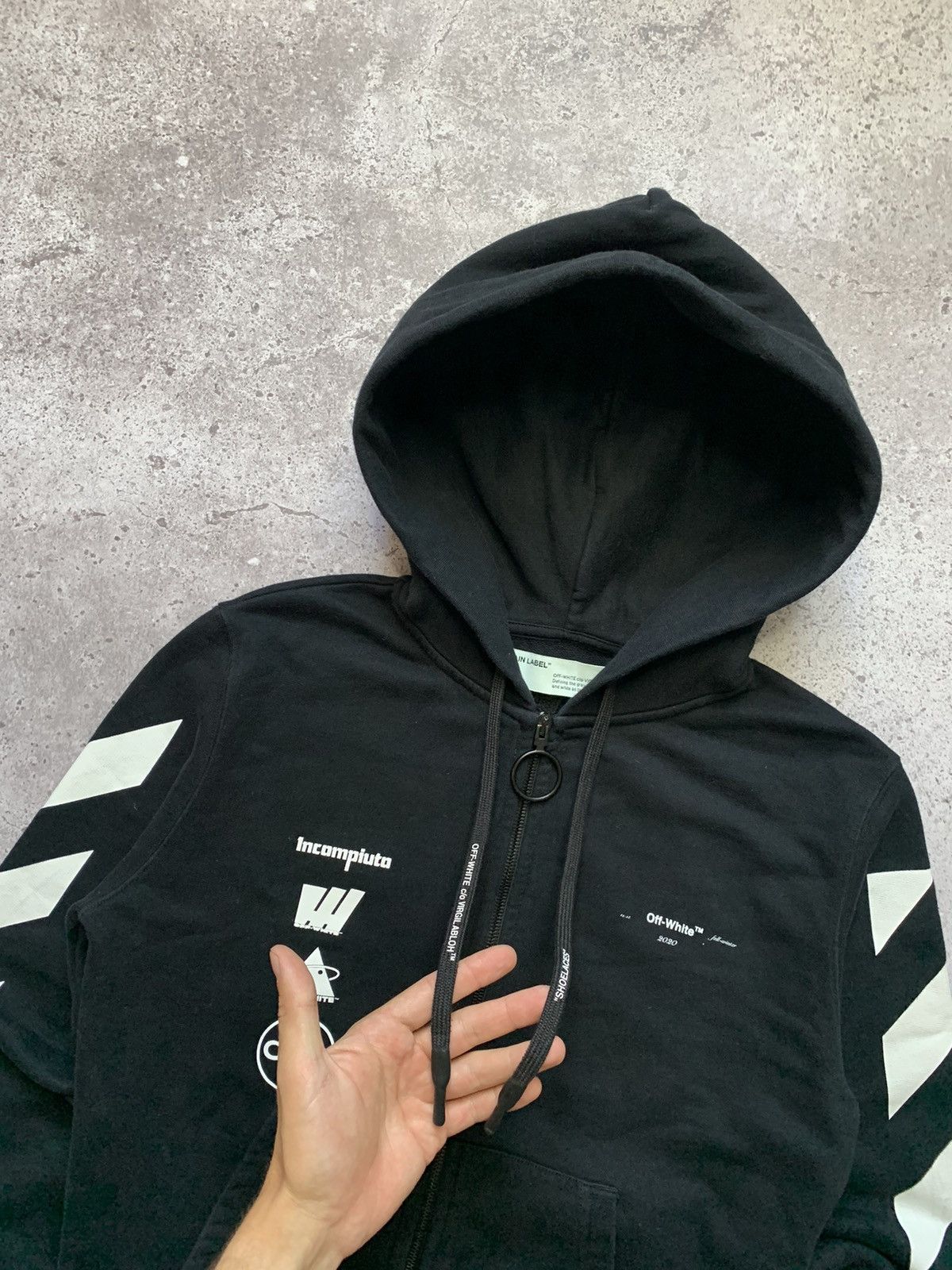 Off-White Off-White Mariana De Silva Hoodie Size US XXS / EU 40 - 3 Thumbnail