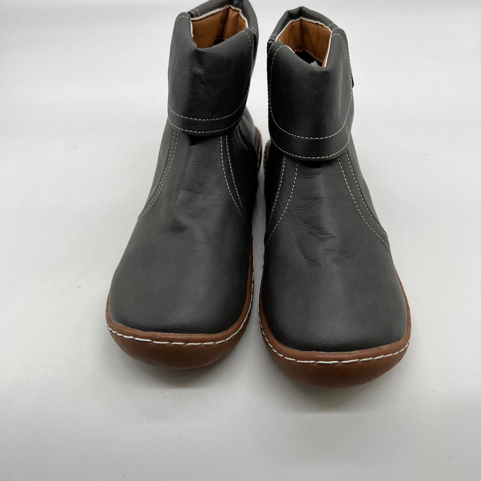 Other Fashion Womens Ankle Boot Comfortable Slip On Flat Size US 9.5 / IT 39.5 - 7 Thumbnail