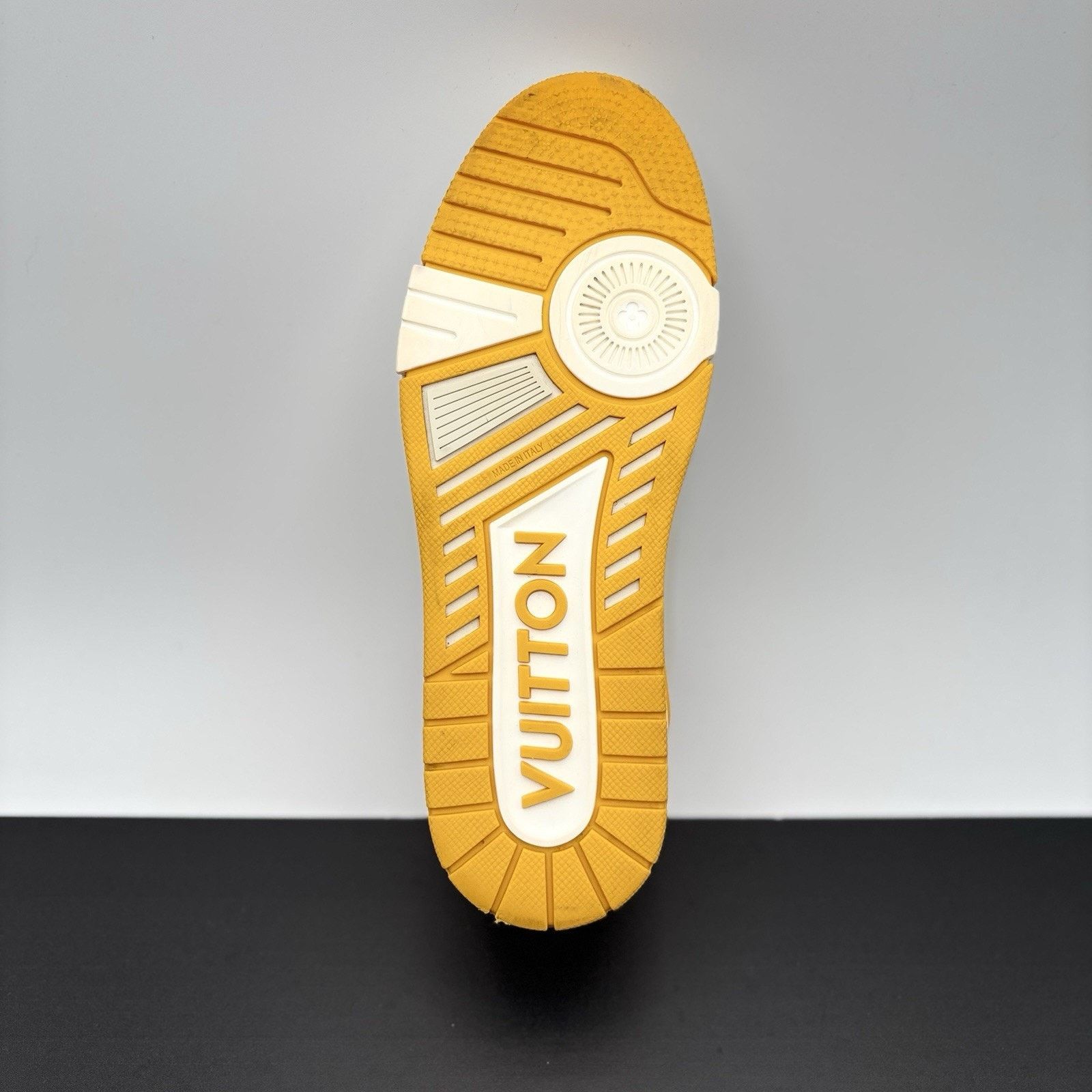 Louis Vuitton Louis Vuitton Trainer ' White Yellow ' | GOOD CONDITION! Size US 7.5 / EU 40-41 - 8 Thumbnail