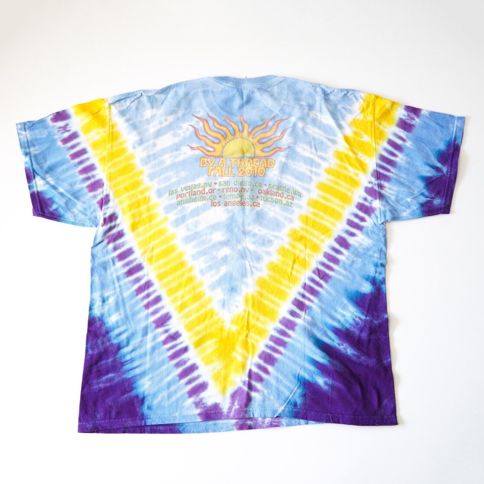 Other Gov't Mule By A Thread 2010 Tour Band Tee Tie Dye T-Shirt XL Size US XL / EU 56 / 4 - 2 Thumbnail