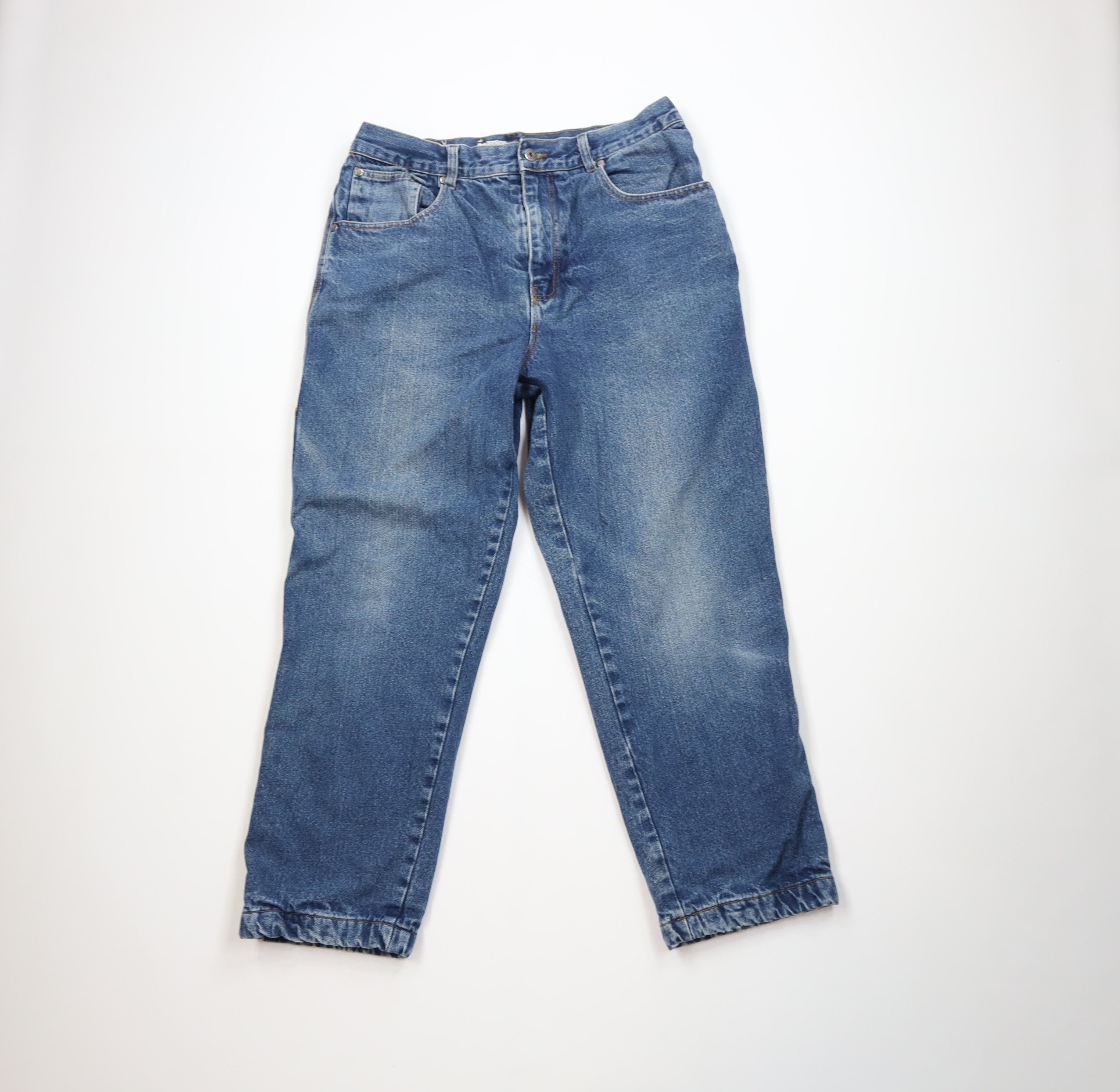 Vintage Vintage Streetwear Flannel Lined Heavyweight Denim Jeans Size US 36 / EU 52 - 2 Thumbnail