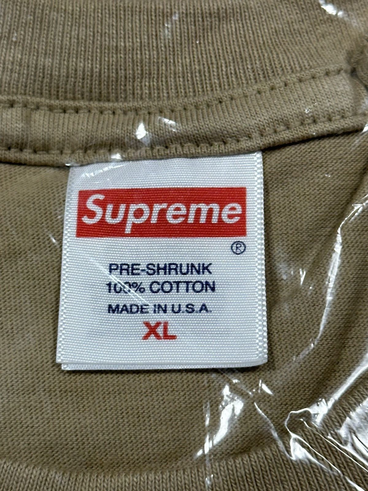Supreme Supreme Crew 96 Tee - Khaki - XL - SS24 Size US XL / EU 56 / 4 - 5 Thumbnail