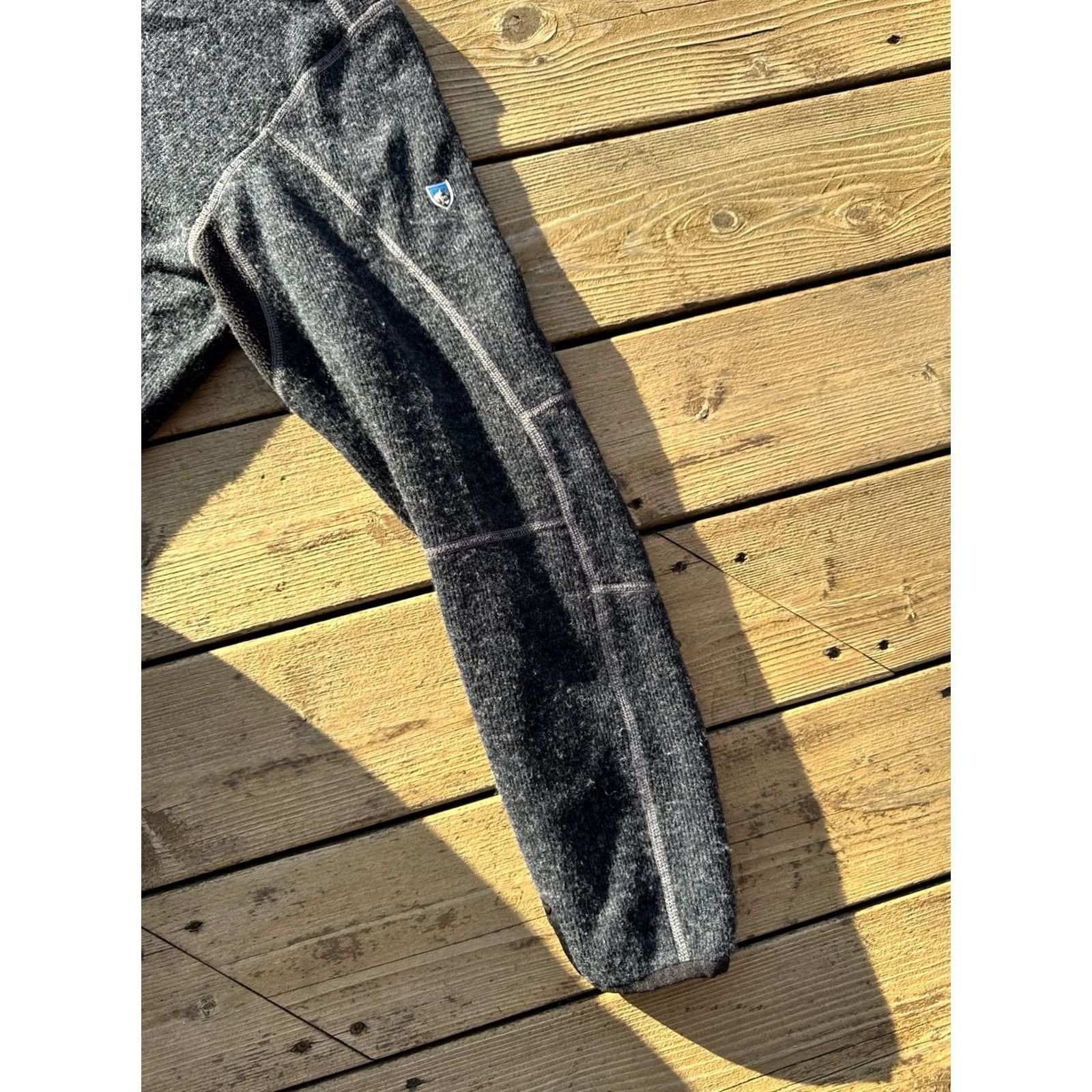 Vintage Kuhl 1/4 Zip Fleece Pullover XL ThermoKore Wool Blend Outdoor Hiking Shirt Mens Size US XL / EU 56 / 4 - 5 Thumbnail