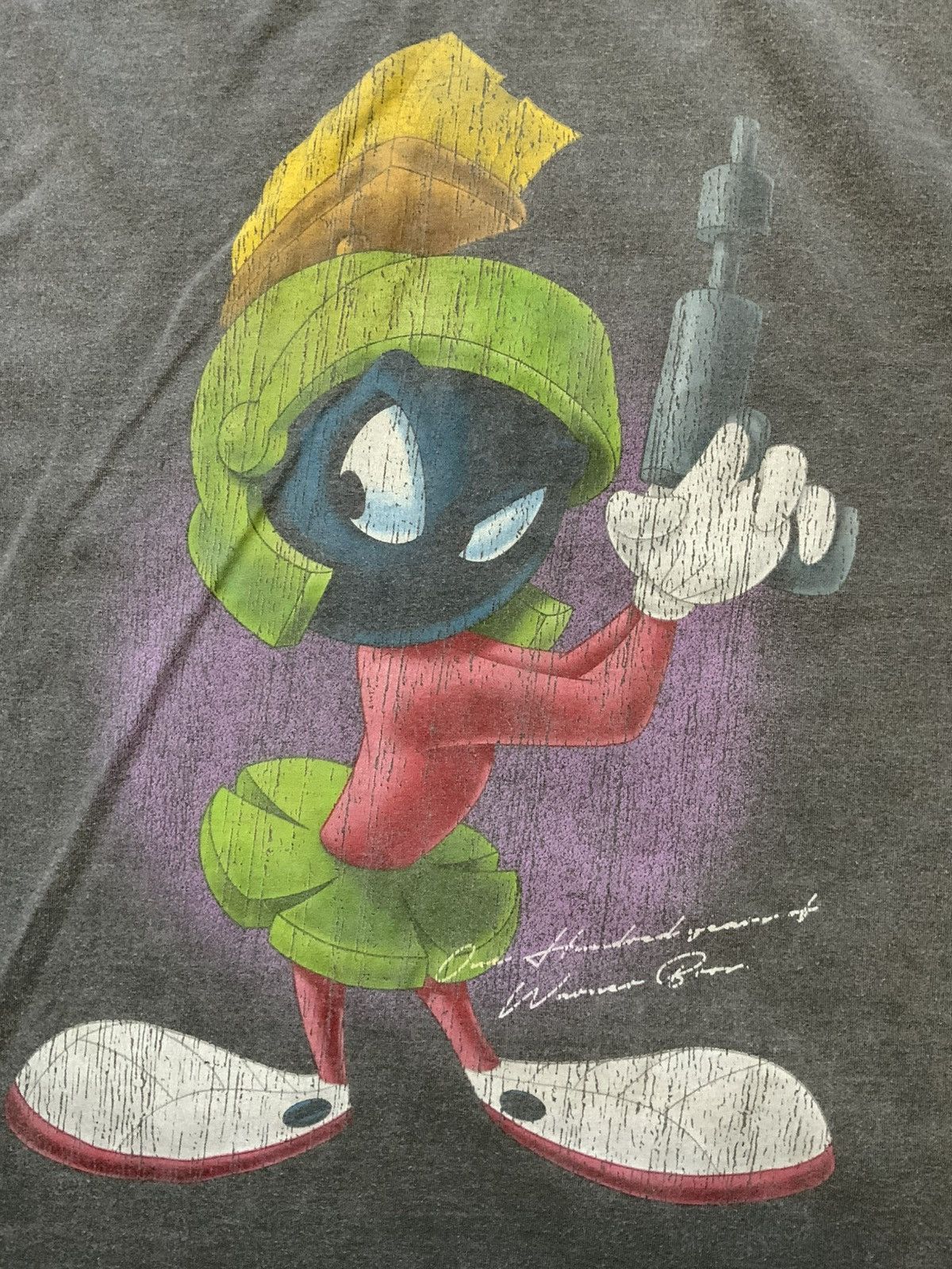 Warner Bros Warner Bros Looney Tunes Marvin Martian T-Shirt Size US XL / EU 56 / 4 - 5 Thumbnail