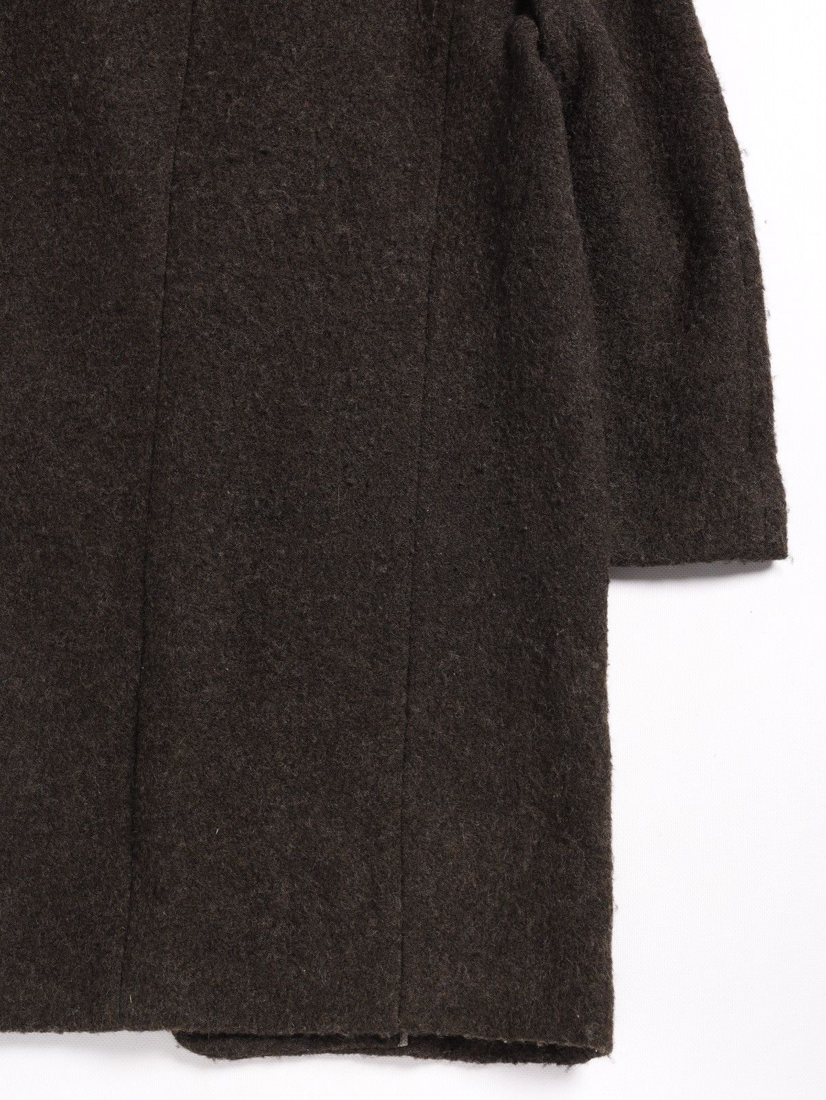 Etro Etro Milano Lana Wool Long Coat Brown Khaki Olive Jacket Size US M / EU 48-50 / 2 - 14 Thumbnail
