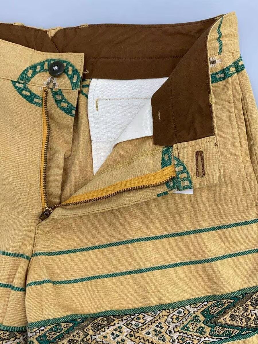 Kapital Printed Boot Cut Cotton Pants Size US 31 - 3 Thumbnail