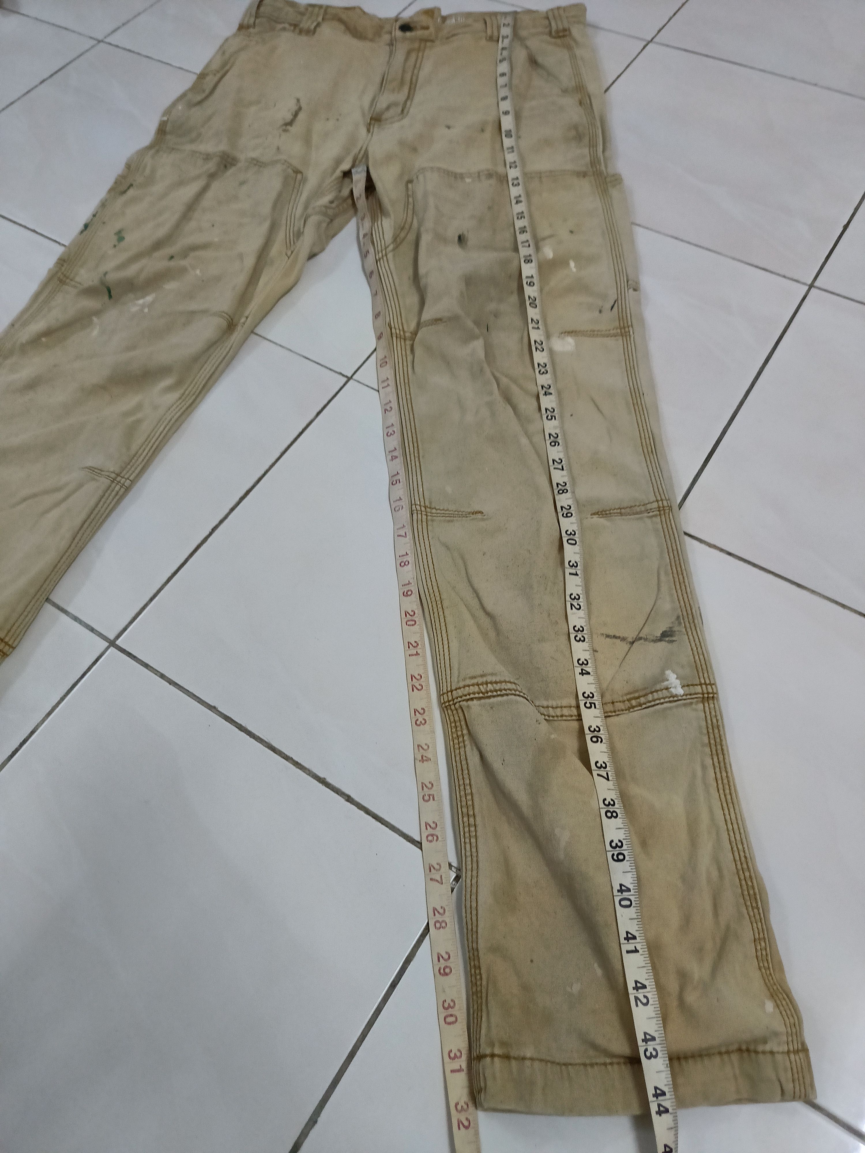 Beauty Beast × Carhartt Carhartt Double Knee Paint Splash Pants Size US 33 - 9 Thumbnail