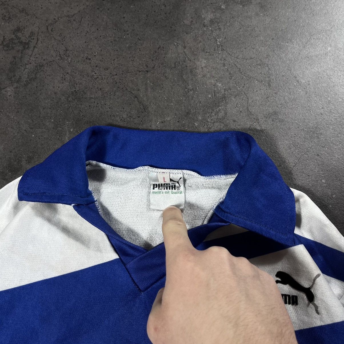 Puma Vintage 90s Puma Retro Longsleeve Blokecore Template Jersey Size US L / EU 52-54 / 3 - 8 Thumbnail