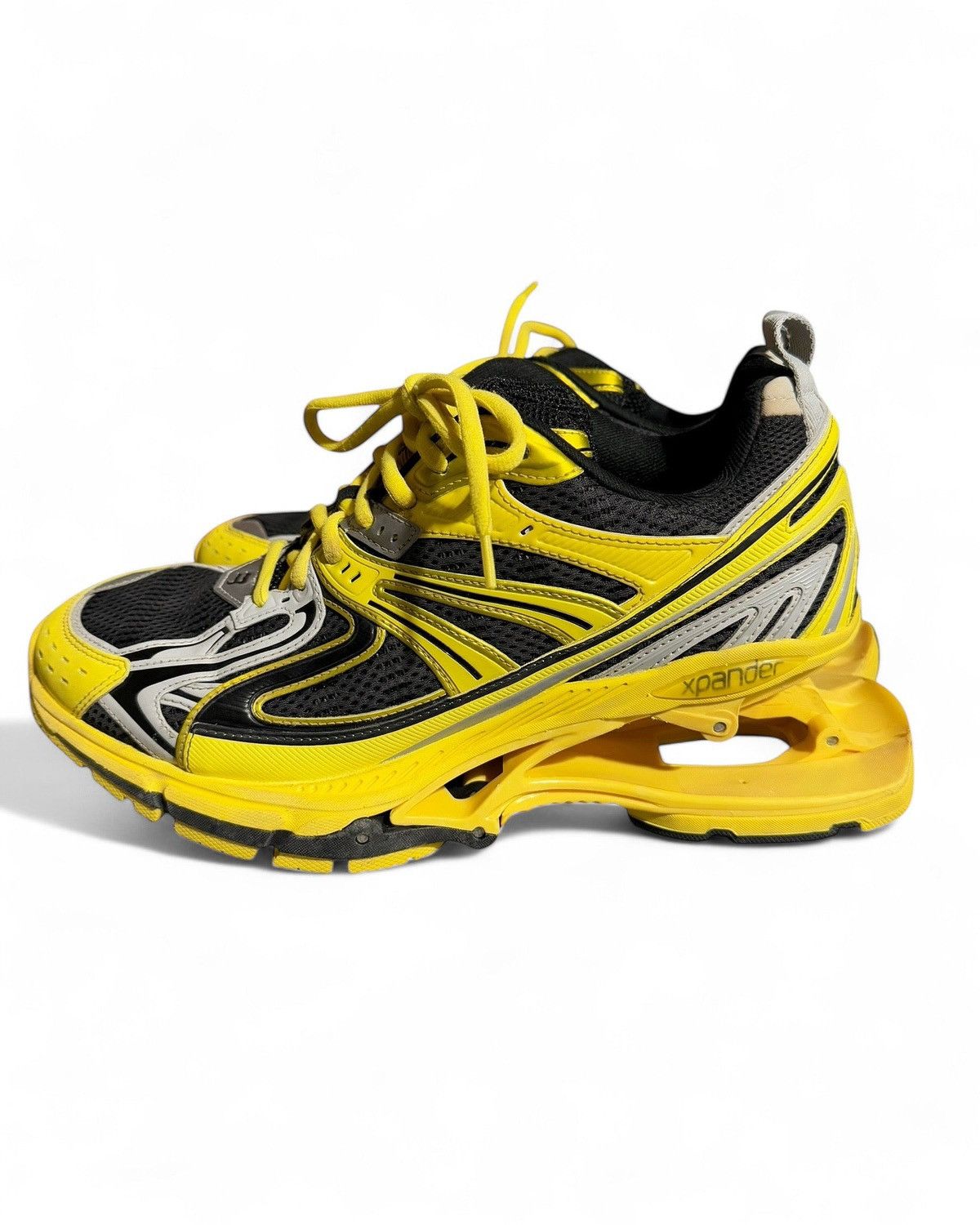 Balenciaga RARE Yellow Lightning X-Pander (X Pander) Heel Sneaker Size US 7 / EU 40 - 2 Thumbnail