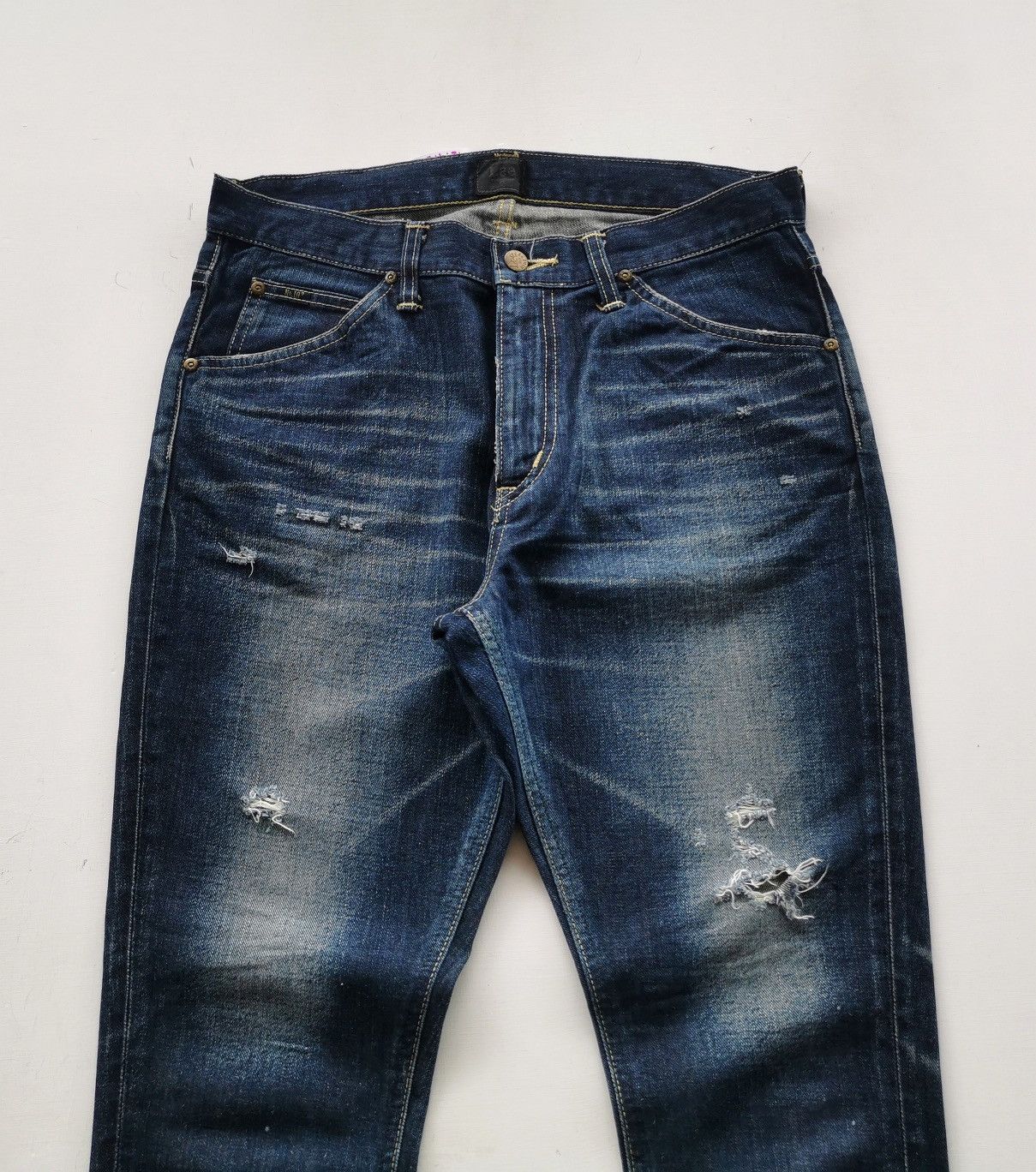 Lee × Number (N)ine Lee x Nano Universe Tapered Ankle Jeans Size US 32 / EU 48 - 3 Thumbnail