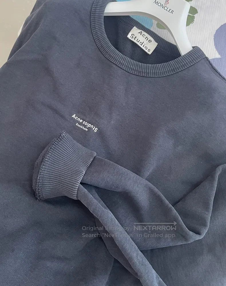 Acne Studios Acne Studios Reverse Letter Sweatshirt, Loose Fit, Vintage Size US XS / EU 42 / 0 - 4 Thumbnail
