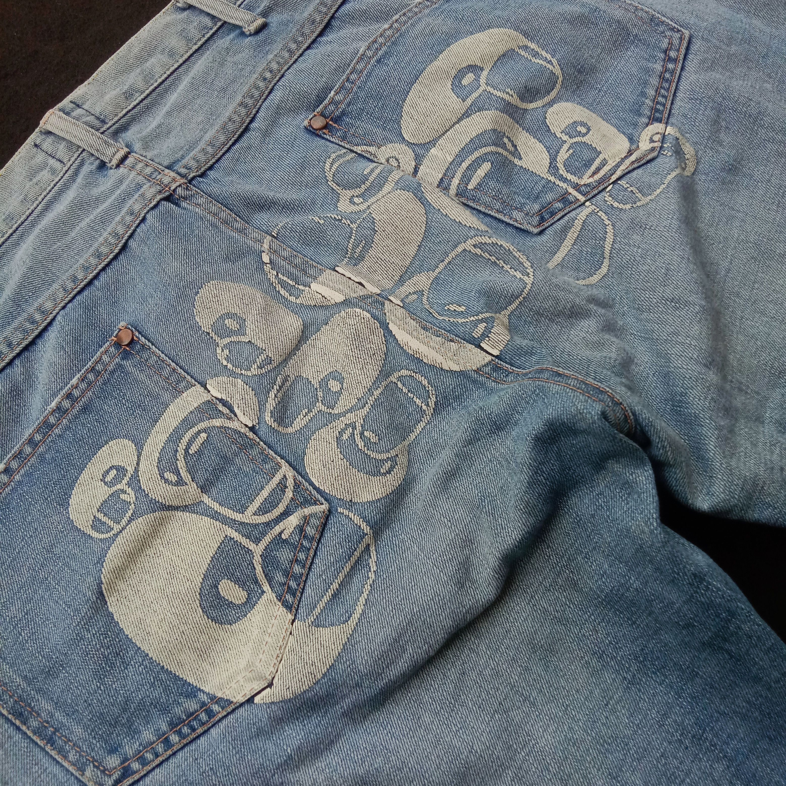 Bape Baby Milo Denim (2006) Size US 34 / EU 50 - 3 Thumbnail