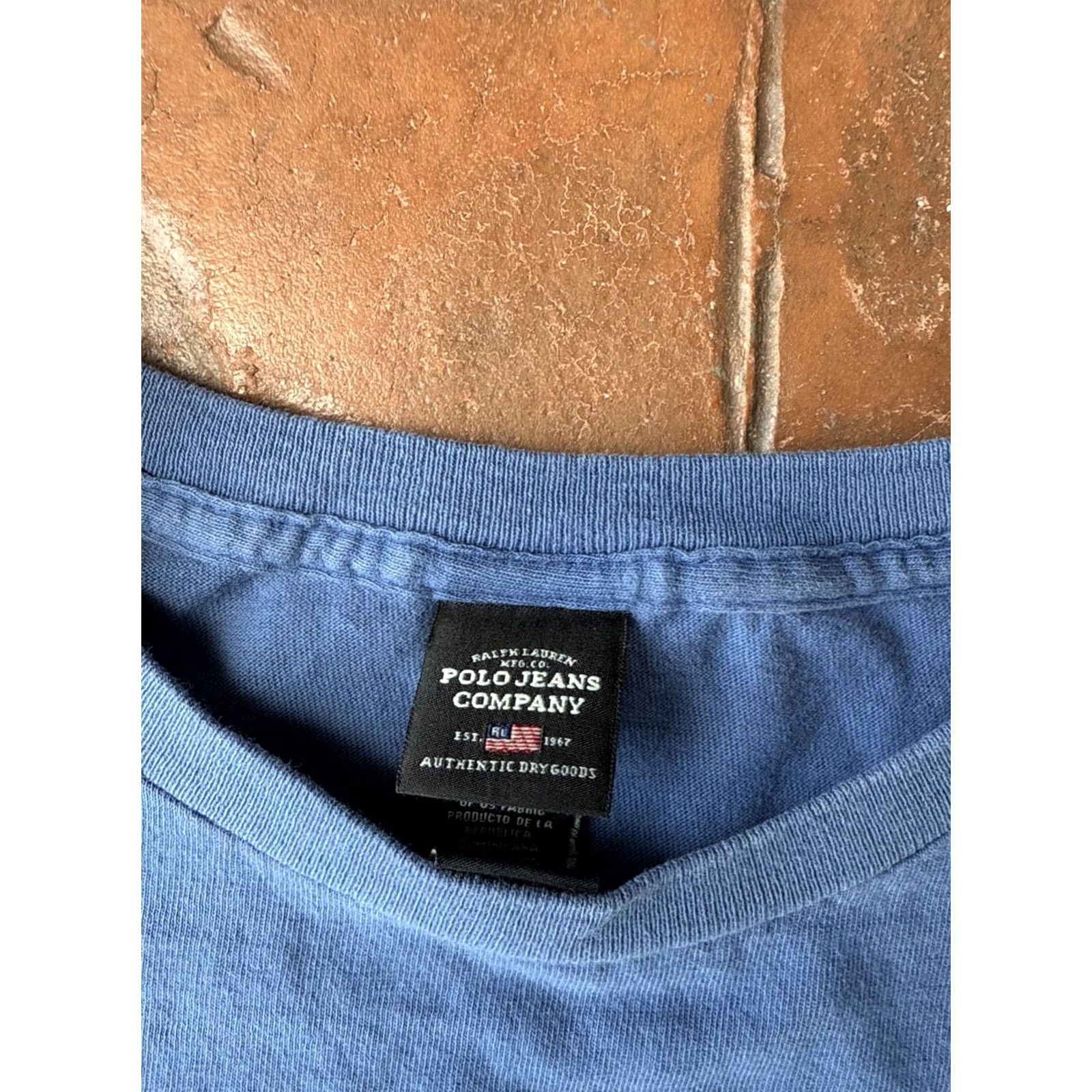Polo Ralph Lauren VINTAGE Polo Ralph Lauren 67 T-Shirt Men’s XL Blue Size US XL / EU 56 / 4 - 2 Thumbnail
