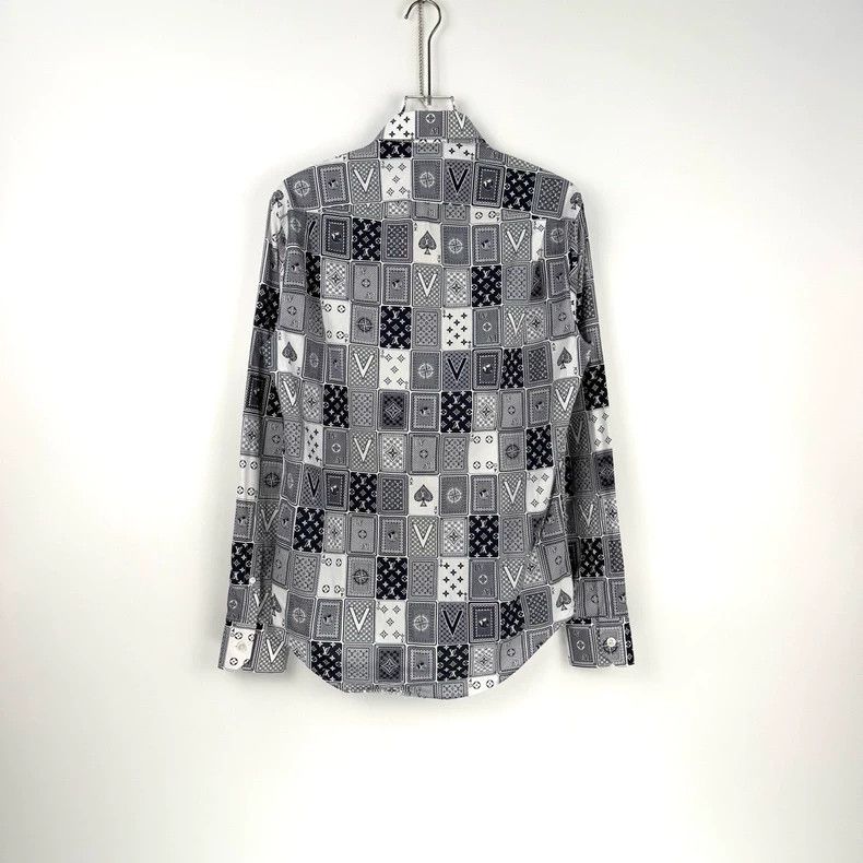Louis Vuitton Louis Vuitton Dark blue classic logo poker shirt 2505-Nexta Size US S / EU 44-46 / 1 - 4 Thumbnail