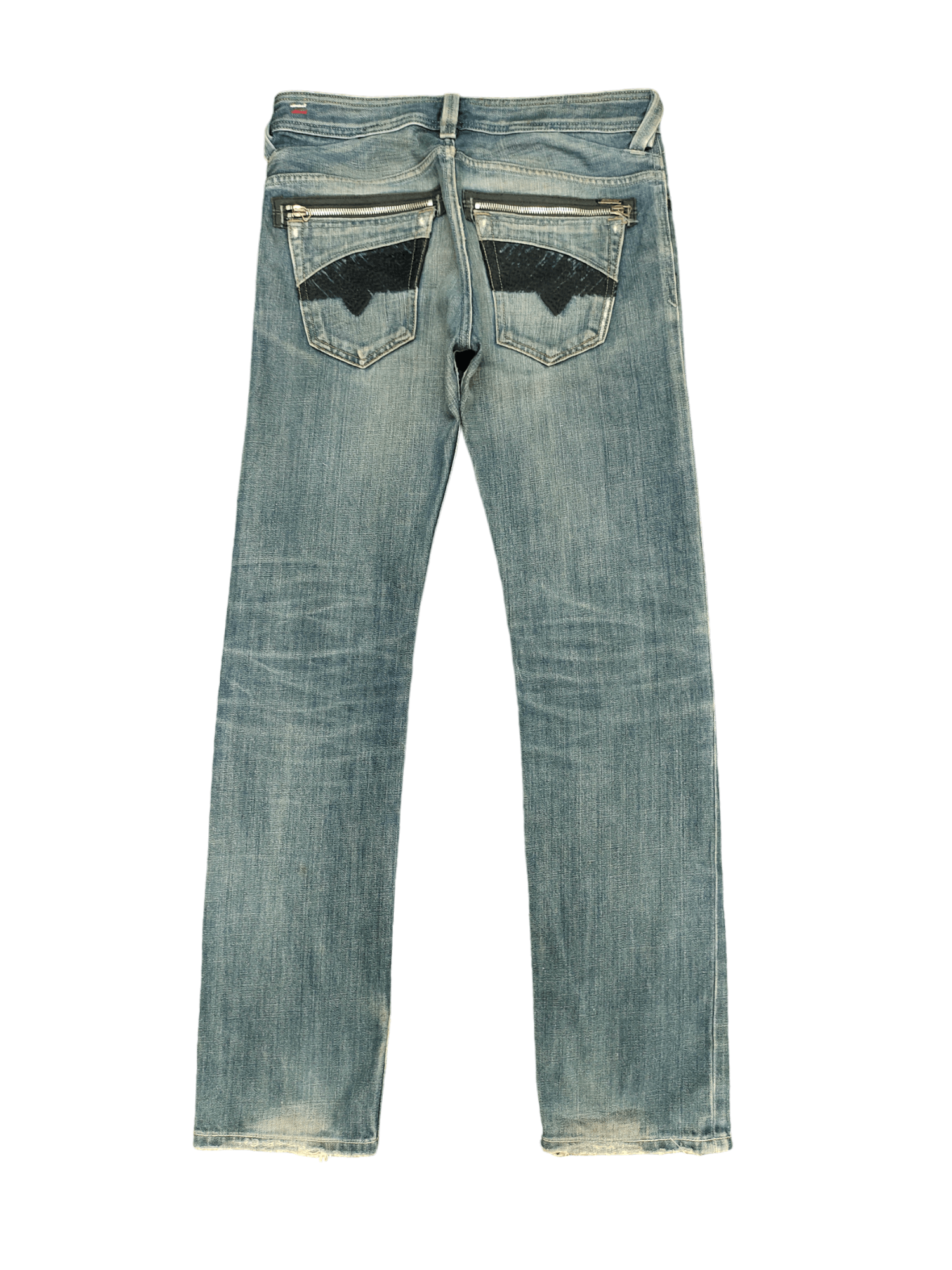 Diesel Vintage Y2k Diesel Slammer Embroidered Pocket Denim Jeans Size US 30 / EU 46 - 1 Thumbnail