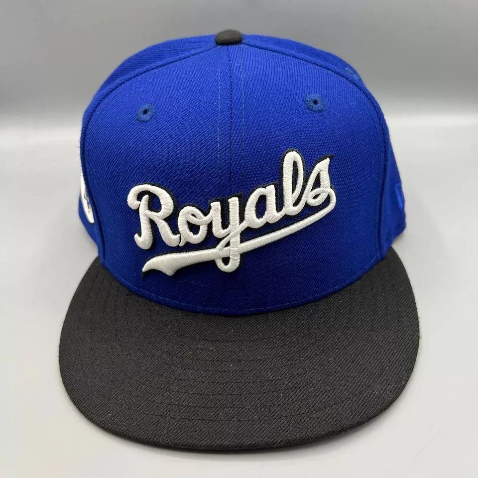 New Era Kansas City Royals Hat Men 7 1/2 59Fifty New Era Fitted Cap Size ONE SIZE - 2 Thumbnail