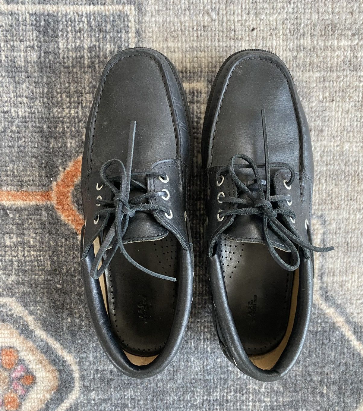 A.P.C. Augustin Derby Boat Shoes Size US 9.5 / EU 42-43 - 3 Thumbnail