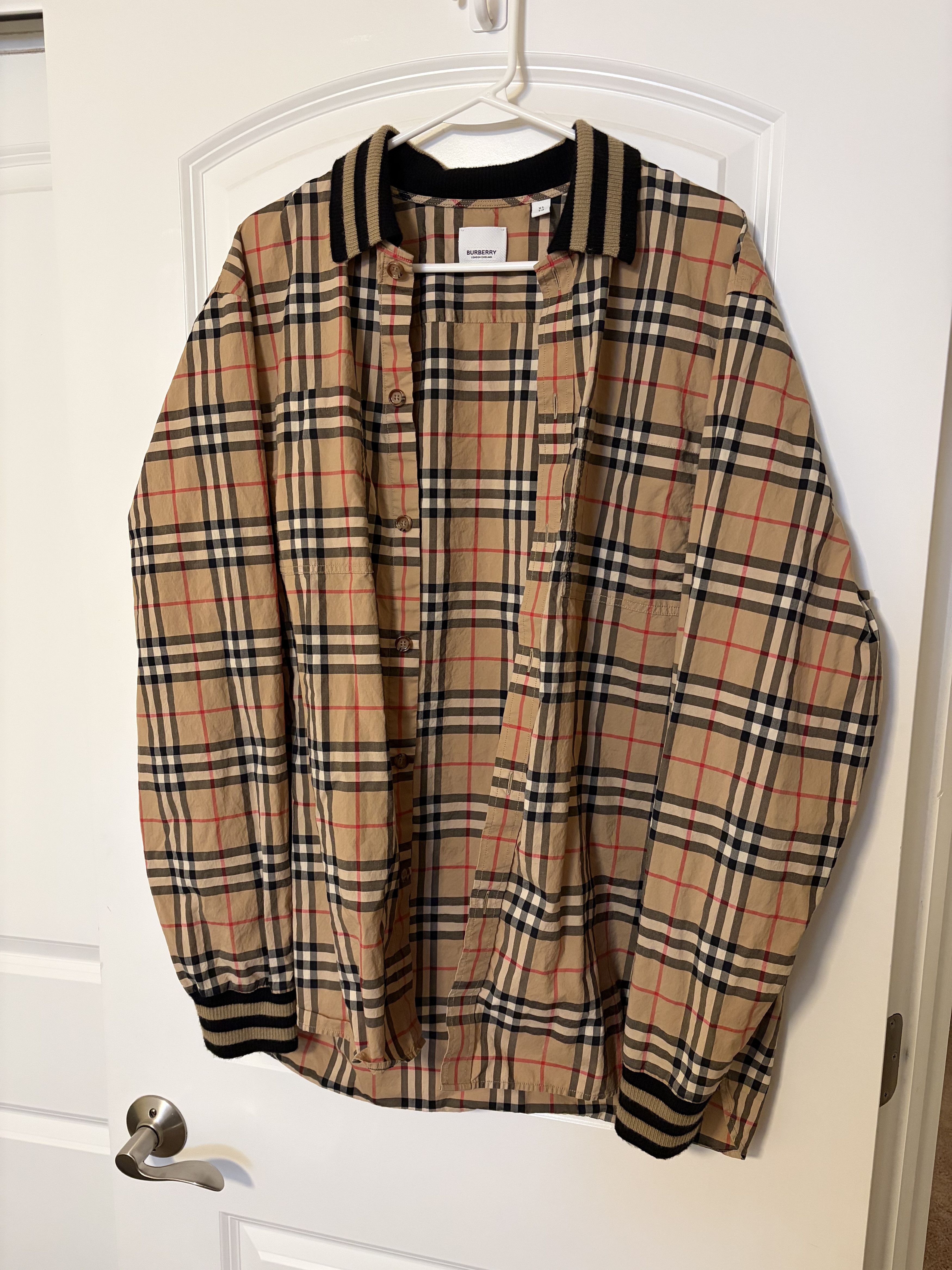 Burberry Burberry Check Shirt Size US XL / EU 56 / 4 - 1 Thumbnail