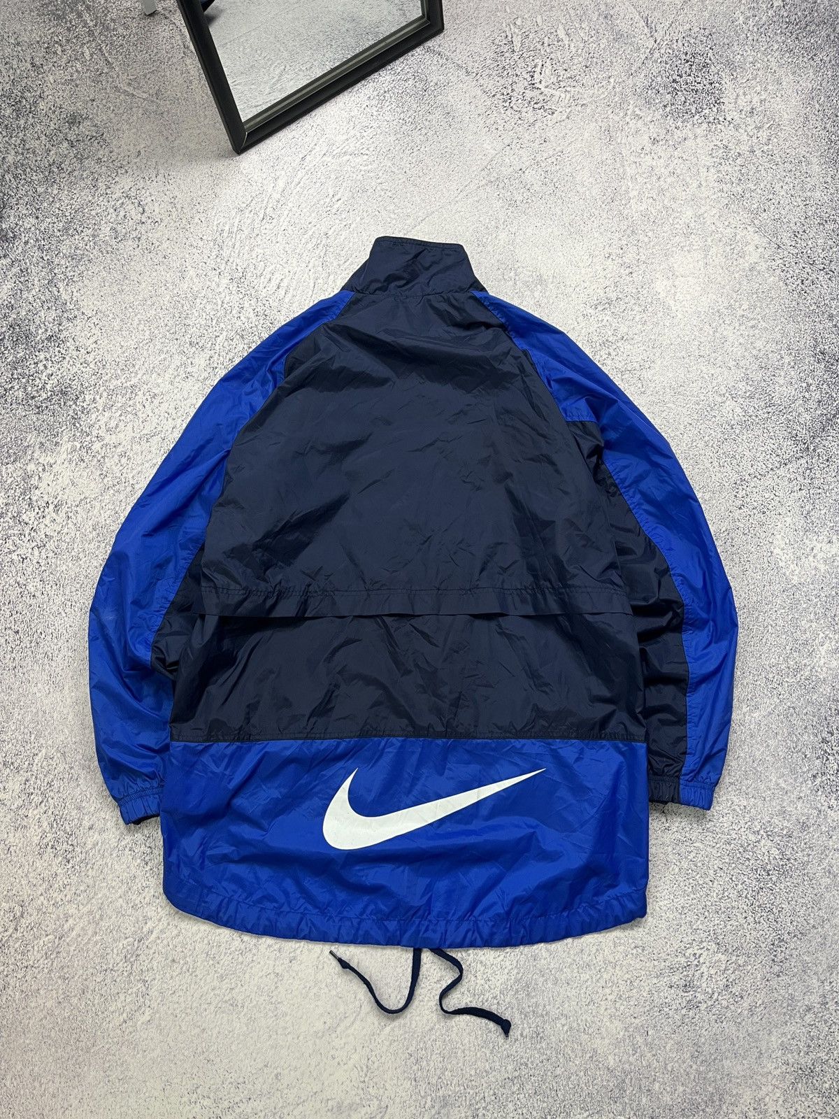 Nike × Vintage Rare🔥 Nike Glasgow Rangers Vintage Windbreaker Jacket 90’s Size US L / EU 52-54 / 3 - 6 Thumbnail
