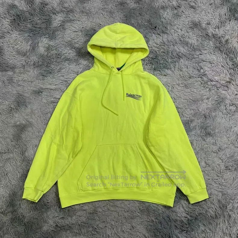 Balenciaga Balenciaga Wave Design Hoodie Size S Size US S / EU 44-46 / 1 - 1 Thumbnail