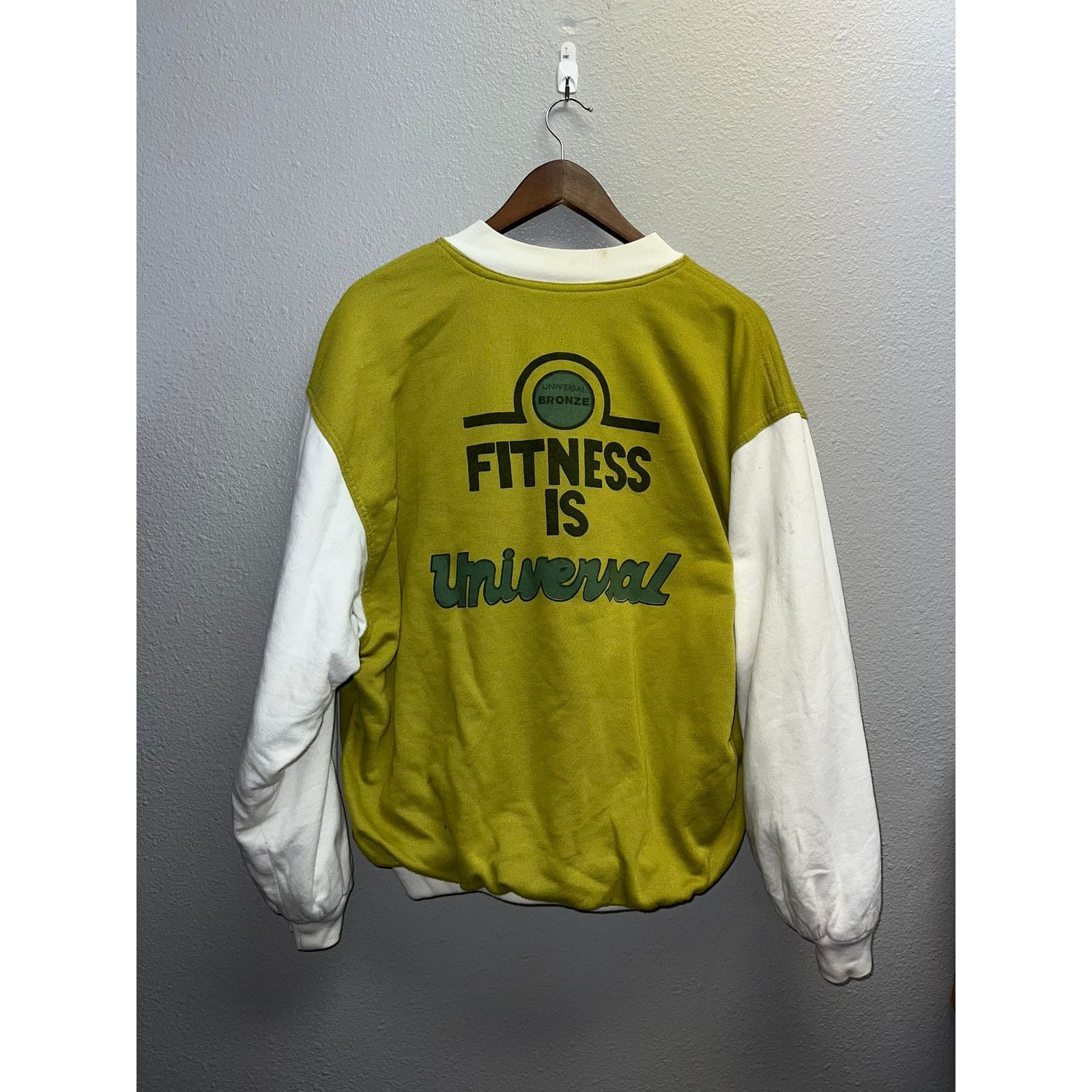 Vintage Vintage Universal Bronze Jacket Fitness Reversible Green Size US XL / EU 56 / 4 - 13 Thumbnail