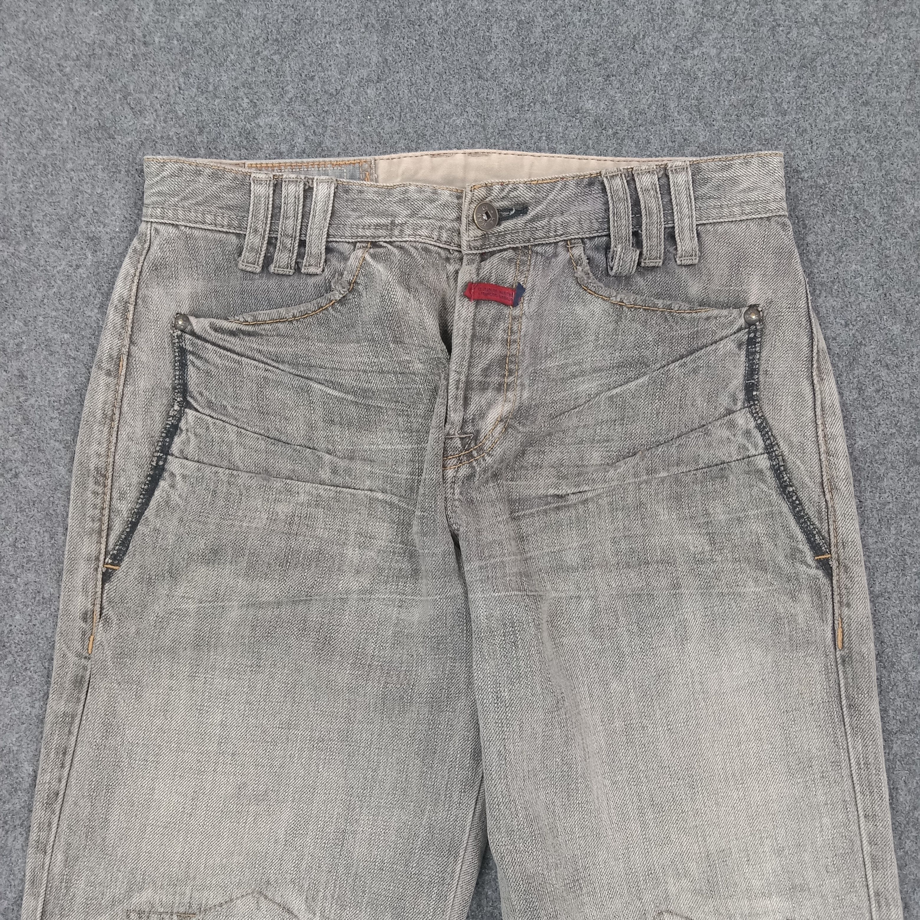 Marithe + Francois Girbaud Marithe Francois Girbaud Designer Rare Baggy Jeans C280N19 Size US 29 - 3 Thumbnail