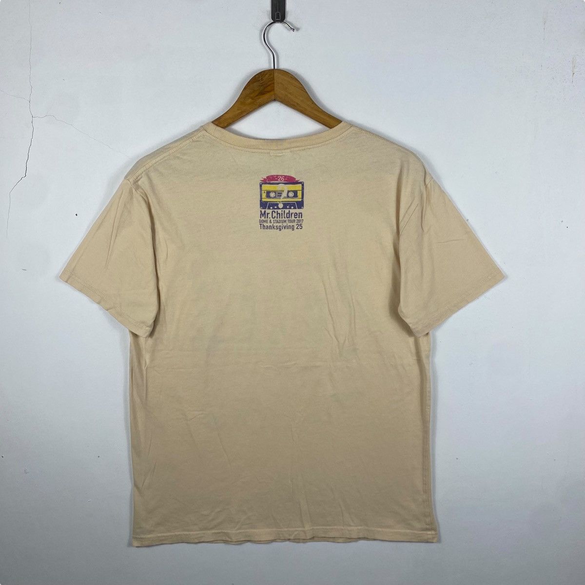 Band Tees Japanese Band MR.CHILDREN Dome & Stadium Tour 2017 Size US L / EU 52-54 / 3 - 4 Thumbnail