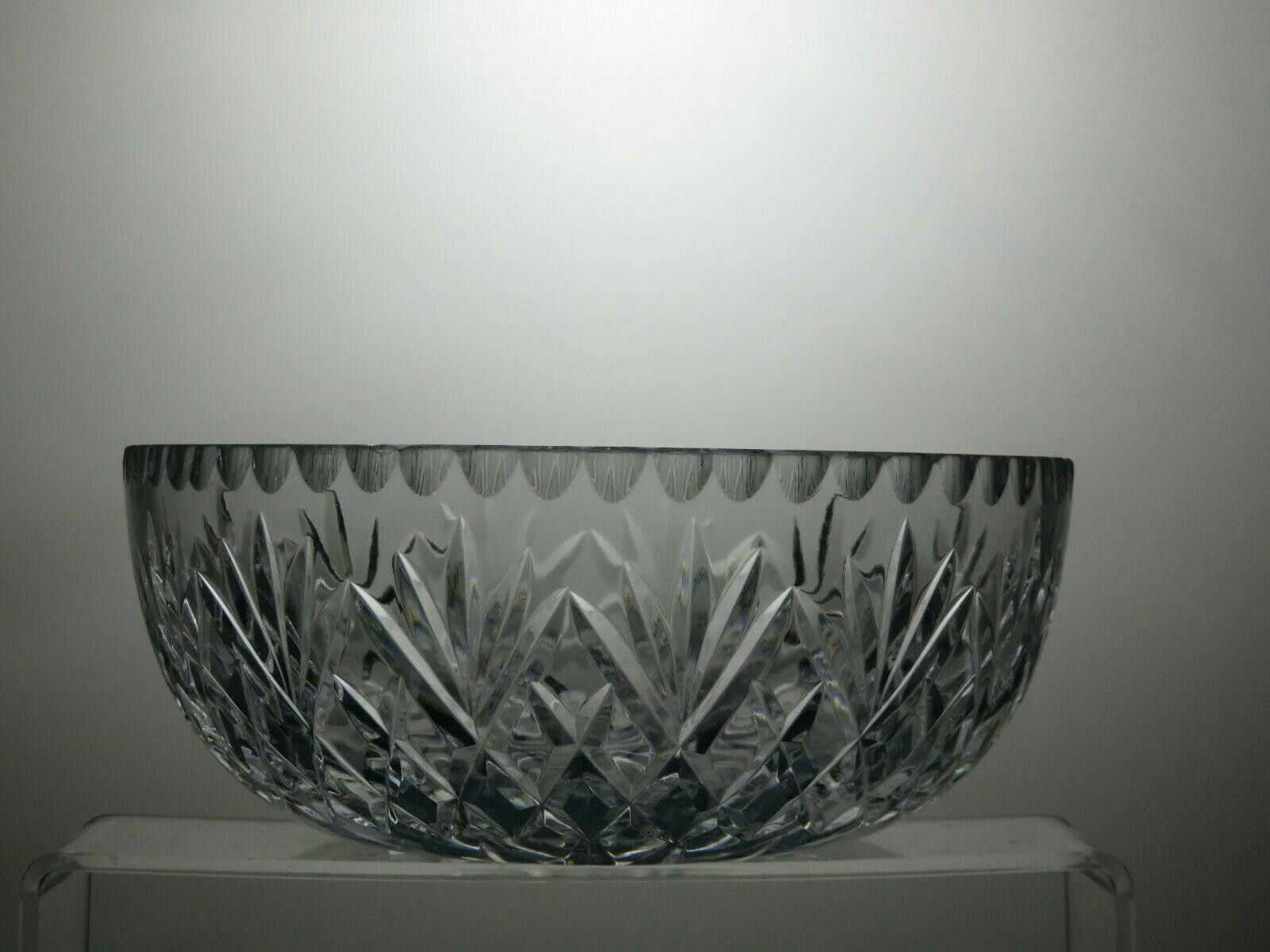 The Unbranded Brand Cut Glass Crystal Fruit Salad Serving Bowl 3 1/8" - 11B Size ONE SIZE - 3 Thumbnail
