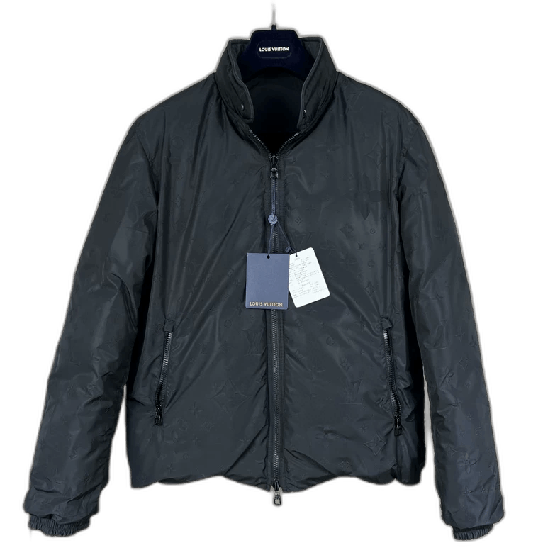 Louis Vuitton Louis Vuitton Louis Vuitton Black DoubleSided Down Jacket- Size US L / EU 52-54 / 3 - 1 Thumbnail