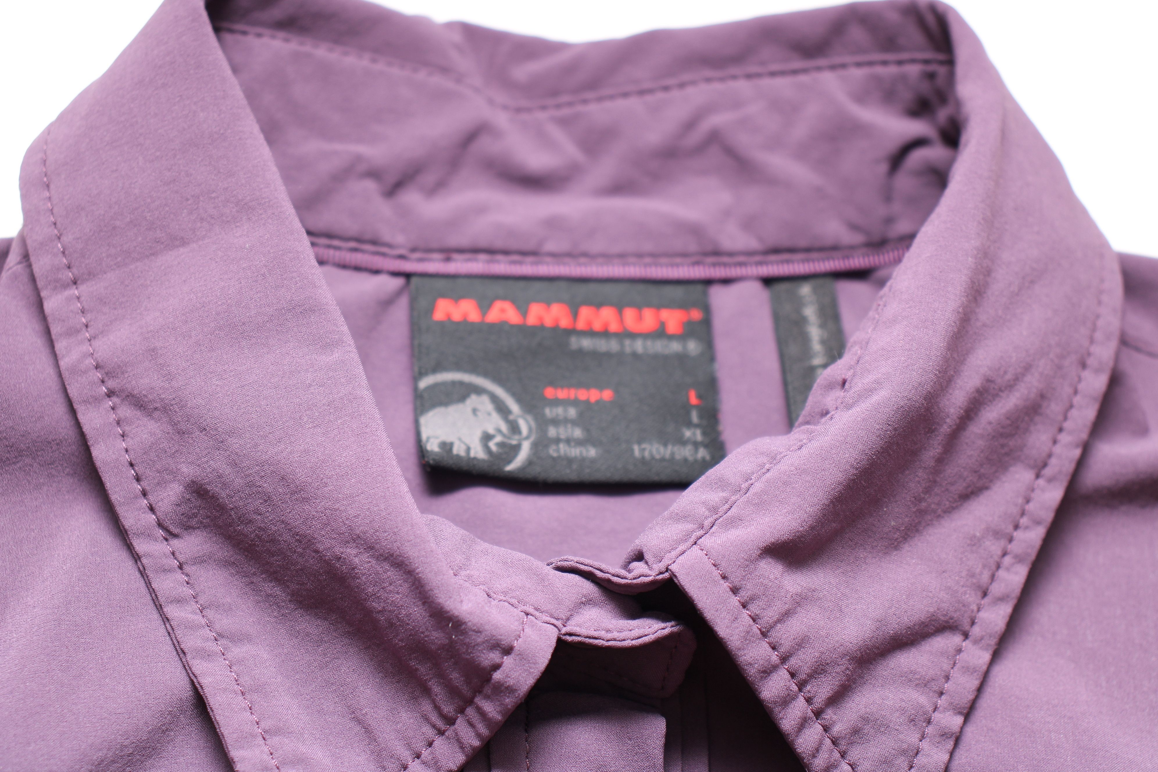 Mammut Mammut Shirt Technical Solid Trovat Light Short Sleeve Size L / US 10 / IT 46 - 6 Thumbnail