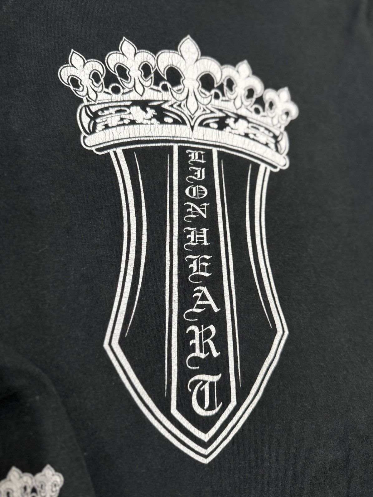 Rap Tees × Vintage Vintage 90s Lion Hearts Inspired Chrome Hearts Tee Size US M / EU 48-50 / 2 - 6 Thumbnail